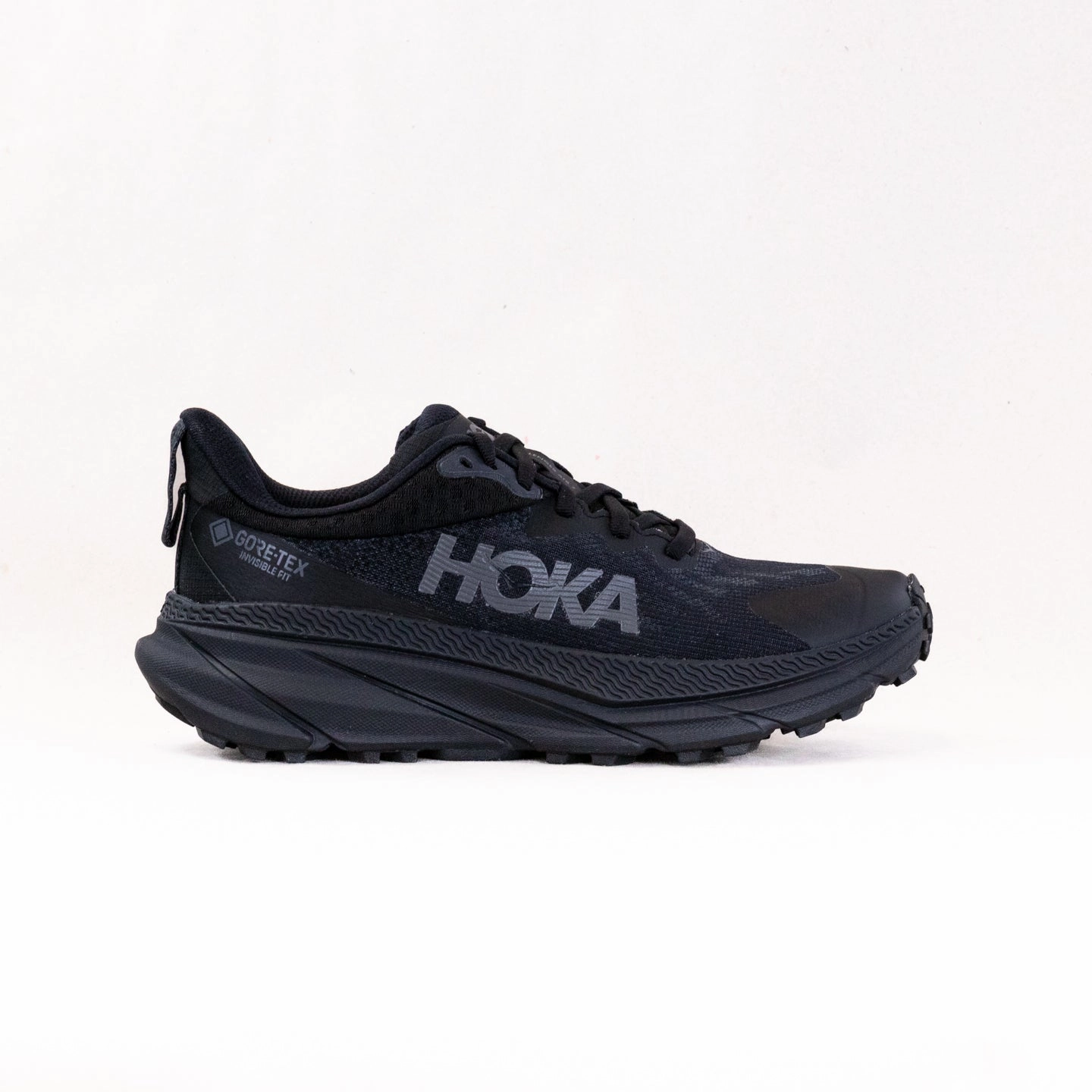 Comfort Molding Lace Up System Hoka Challenger ATR 7 GTX (Women's) - Black