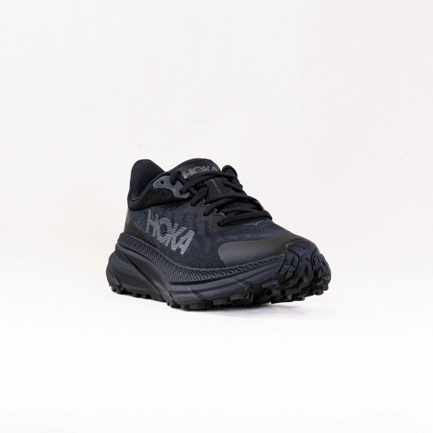 Dynamic Traction Outsole hill training footwear Hoka Challenger ATR 7 GTX (Women's) - Black