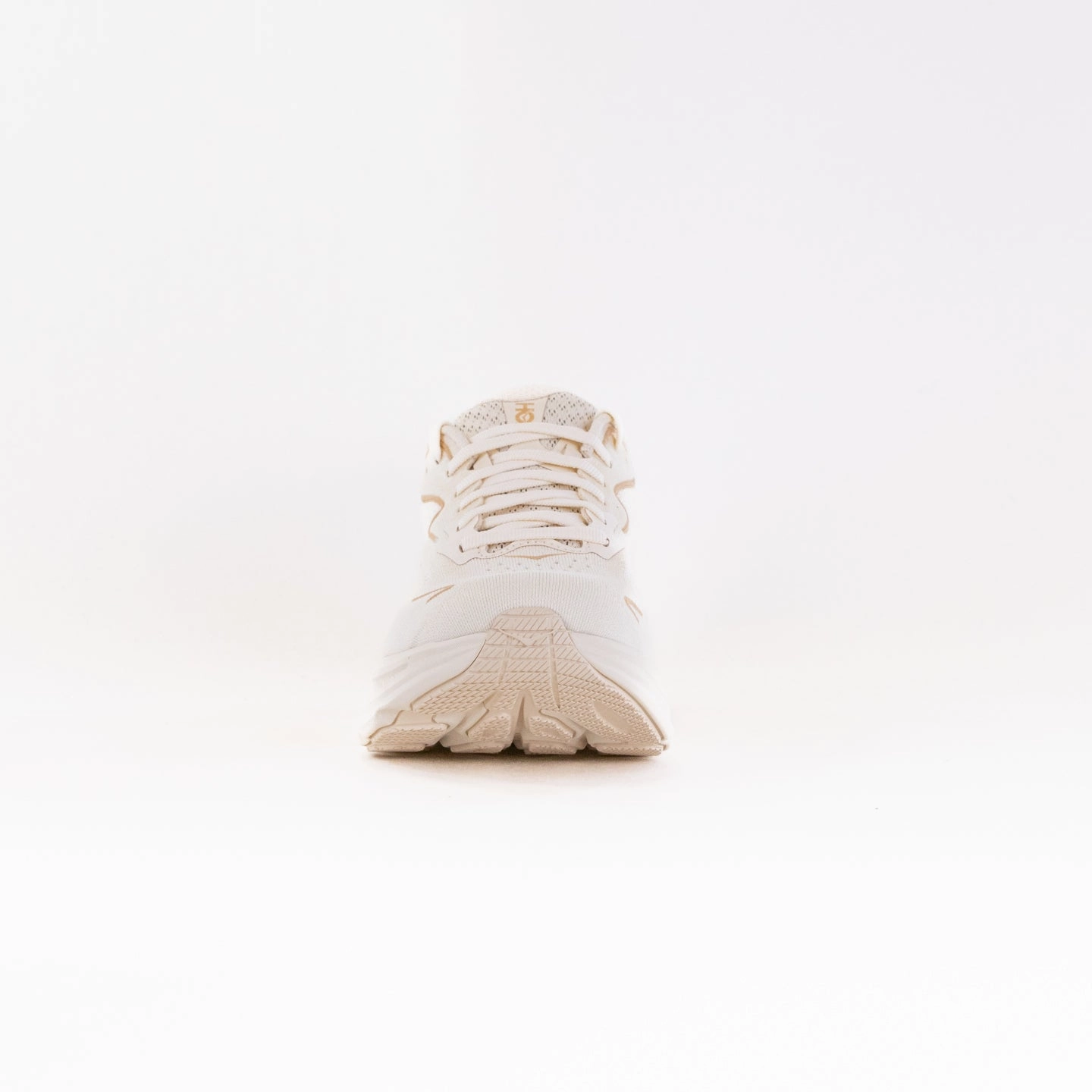 Comfort Socksliner gravel running footwear Hoka Clifton 10  (Women's) - Vanilla/Birch