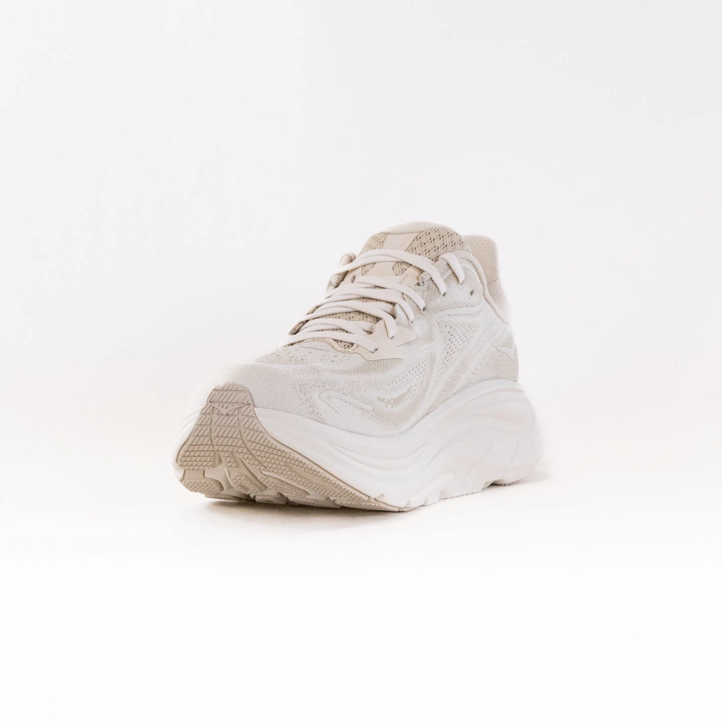 Reinforced toe cap adventure running shoes Hoka Clifton 10 (Men's) - Oatmeal/Oat Milk