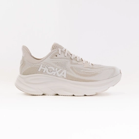 Breathable Knit Upper Superior Cushioning Hoka Clifton 10 (Men's) - Oatmeal/Oat Milk