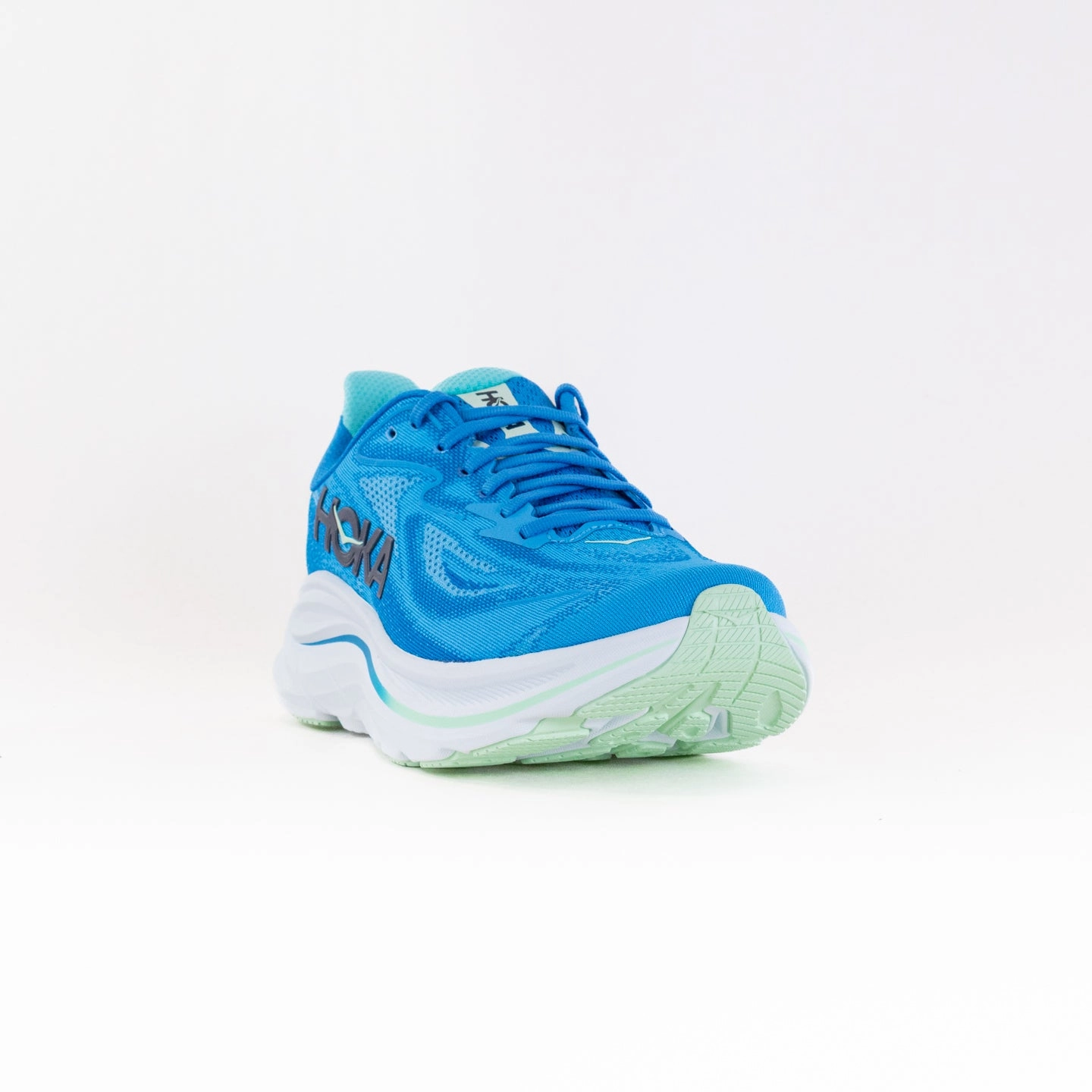 Hoka Clifton 10 Wide (Men's) - Hoka Blue/Skyward Blue training - camp shoes odor - resistant running shoes