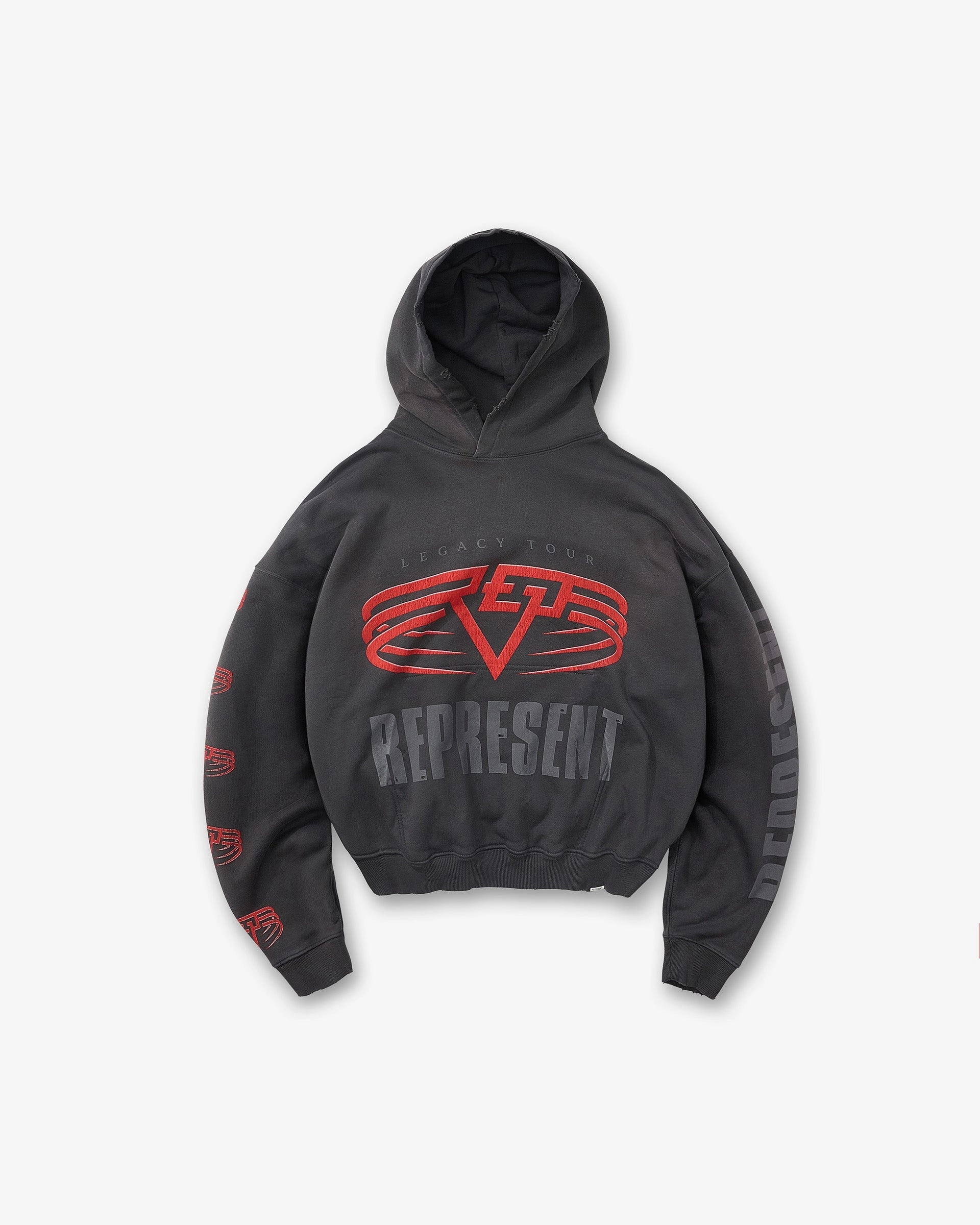Reversible Living Legacy Tour Hoodie - Sun Fade Grey Garment Wash
