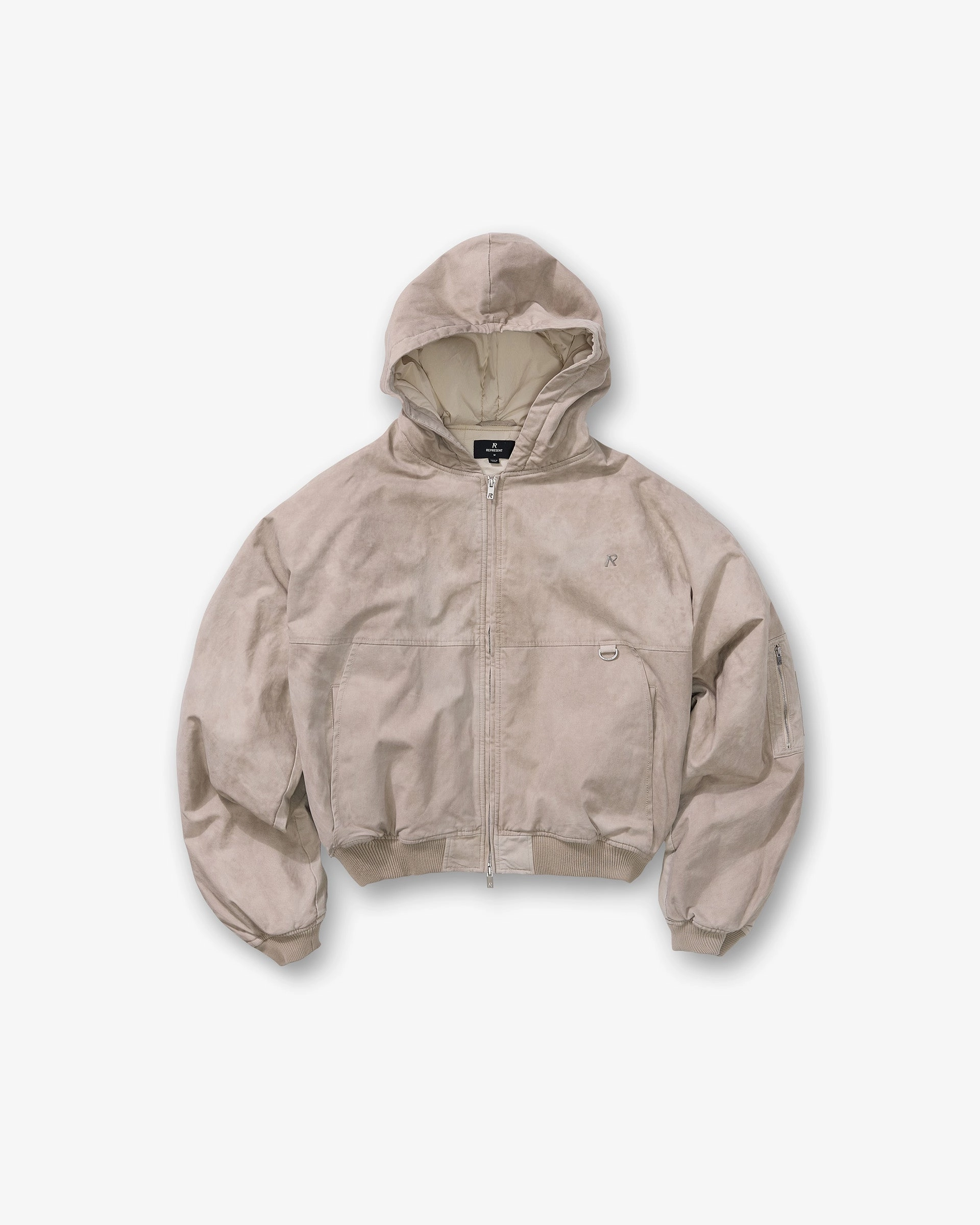 Weight Distribution System Hooded Bomber - Beige