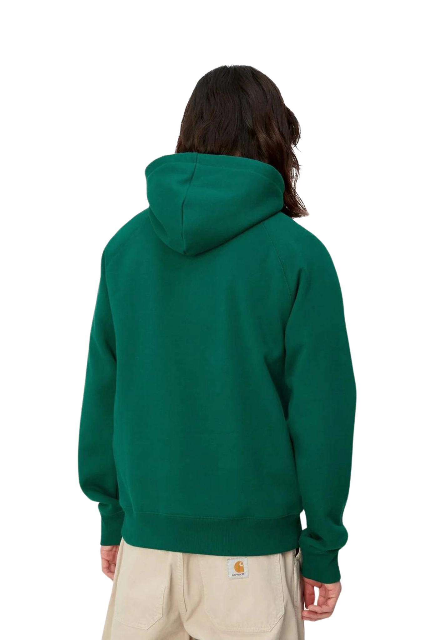 Hooded Chase Sweatshirt in Chervil Unisex style Urban Trend