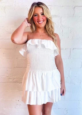 How Cute Mini Dress Full Coverage