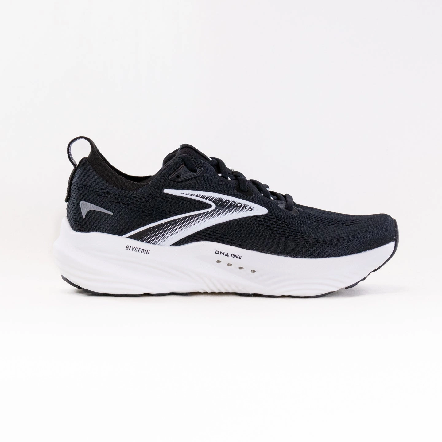 Brooks Glycerin 22 (Men's) - Black/Grey/White toe - box