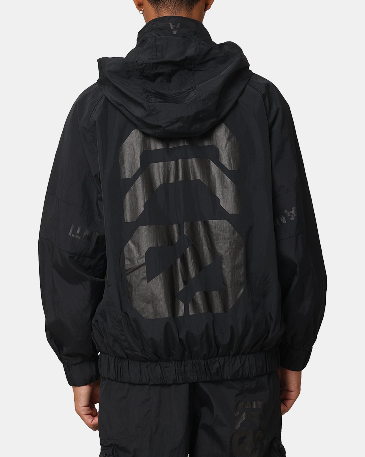 The Anti Order Faction Windbreaker Jacket Black Anti Pilling Textile Moisture Control Fibers