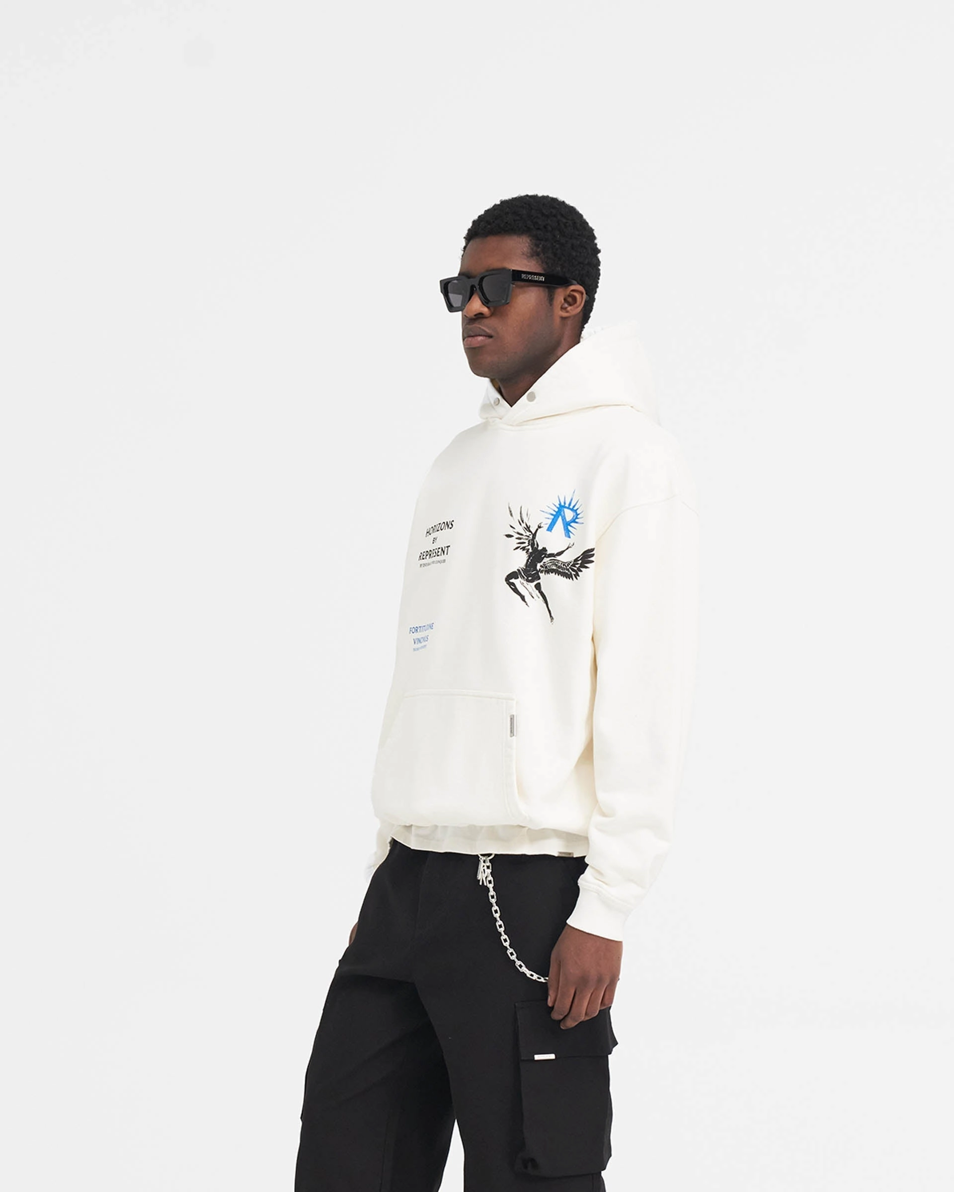 Icarus Hoodie - Flat White Fashion Motion