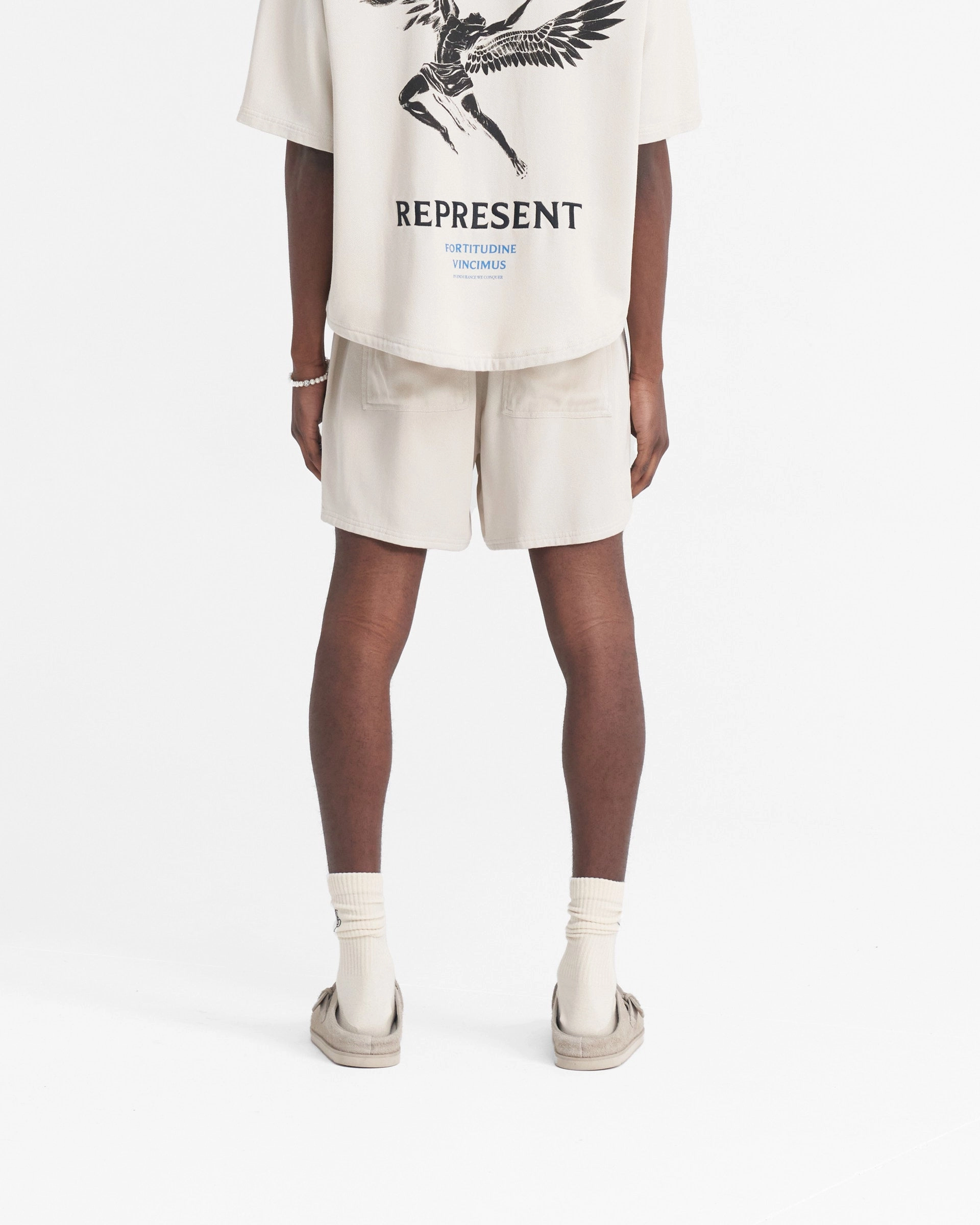 Icarus Short - Off White Fit Flex