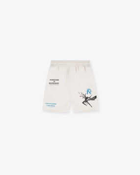 school outfit Icarus Short - Off White