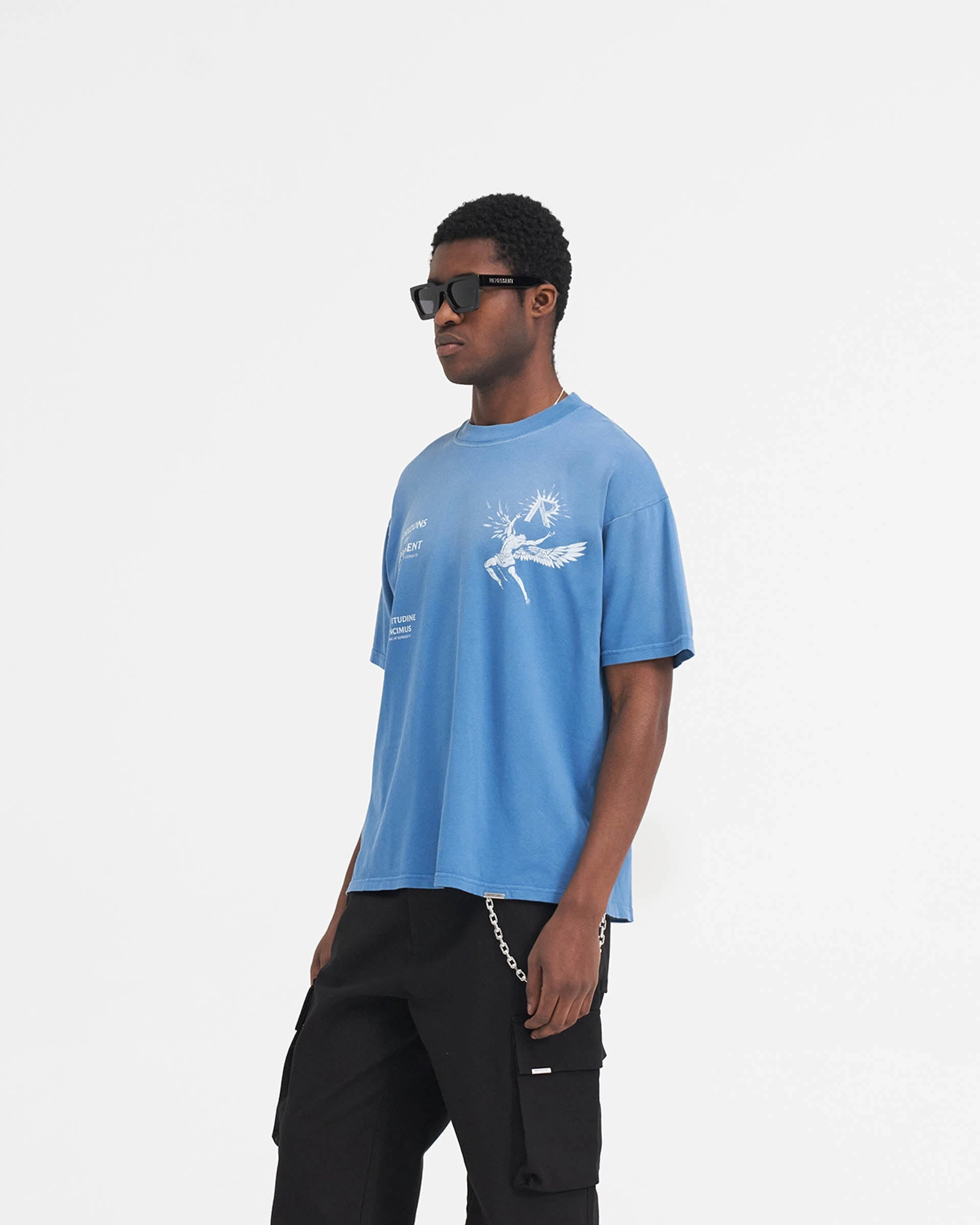 Hygroscopic Fiber Icarus T-Shirt - Sky Blue
