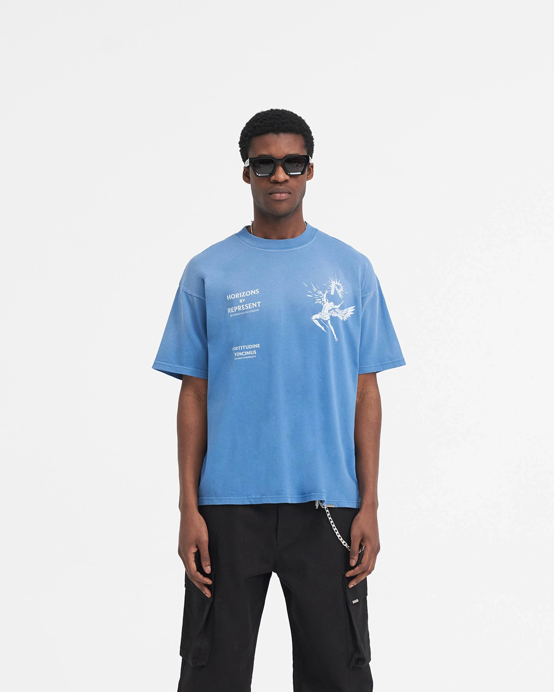 Fit Flex teenagers' Icarus T-Shirt - Sky Blue