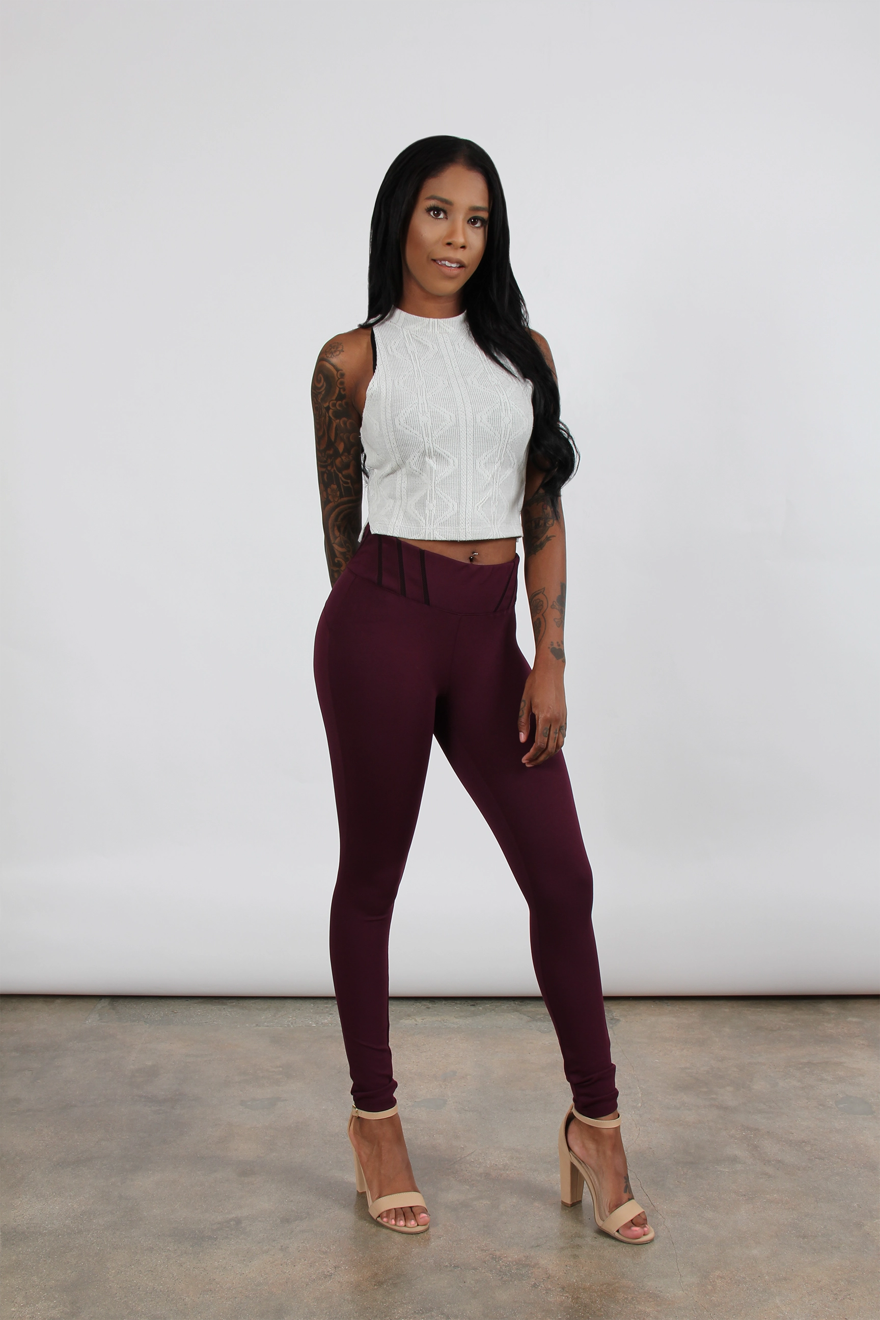 Beach Walk High Waist Extra Soft Unisex Style In The Details Leggings