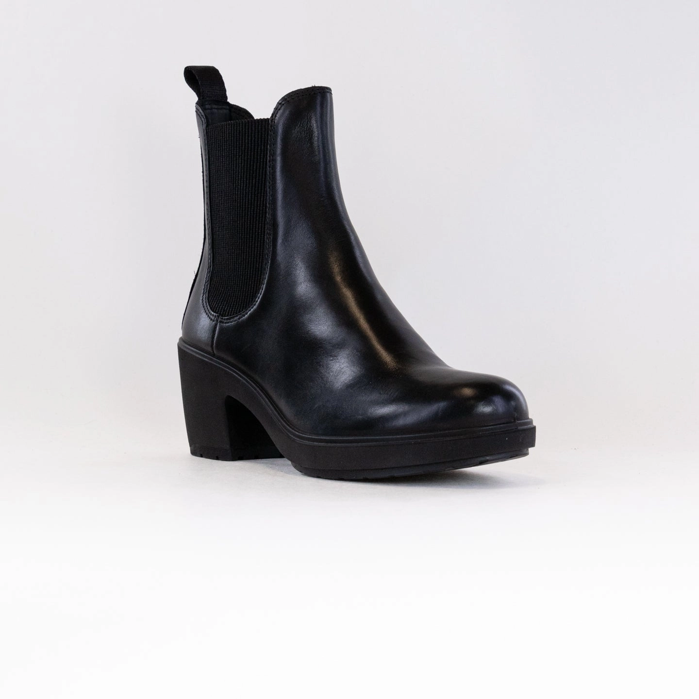 ECCO Metropole Zurich Chelsea Boot (Women's) - Black Thermoplastic Urethane Outsole