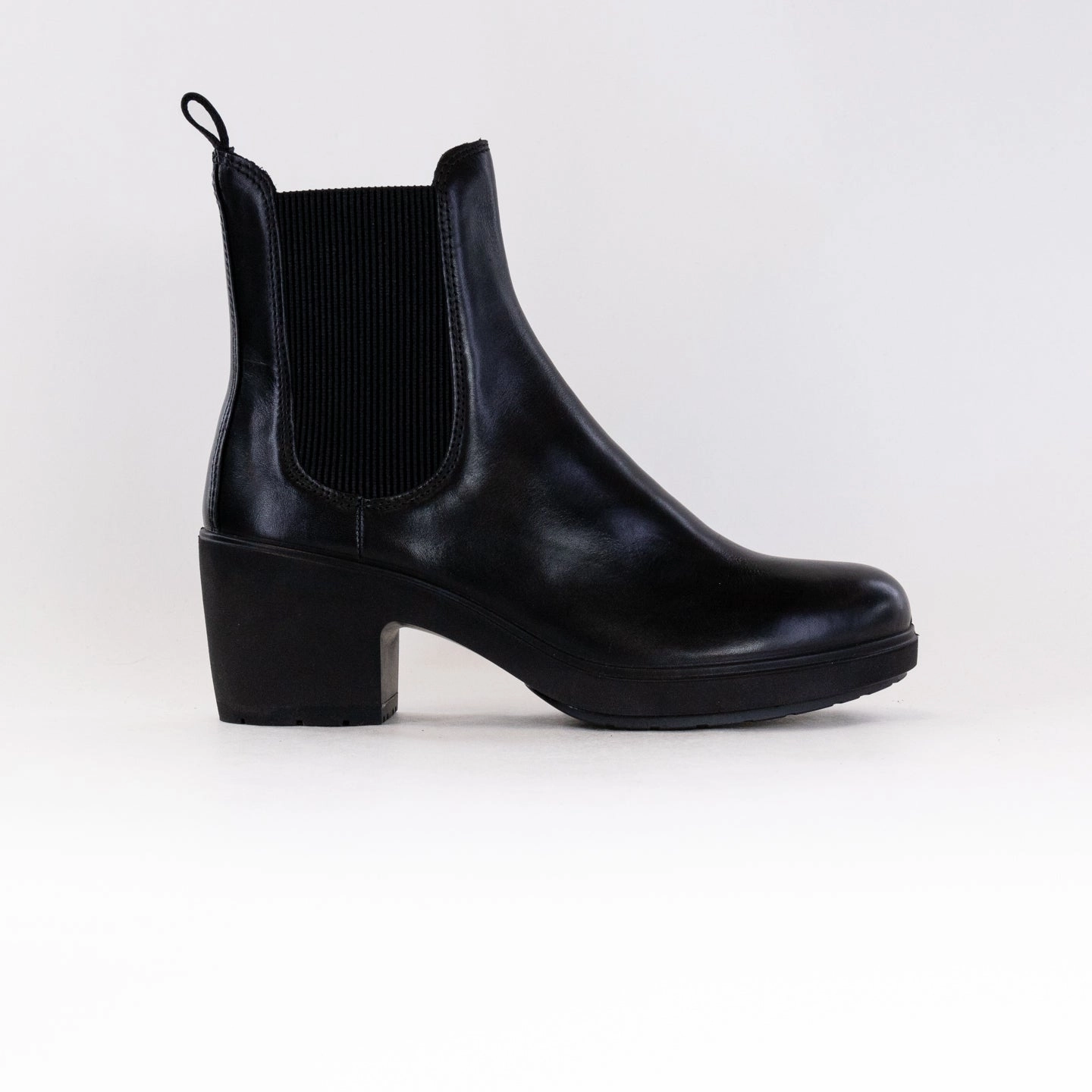 ECCO Metropole Zurich Chelsea Boot (Women's) - Black All Weather Functional Minimalist