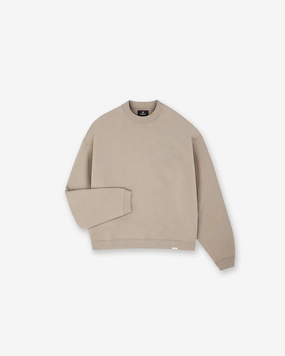 Neat Look Breathable Layer Initial Boxy Sweater - Dune