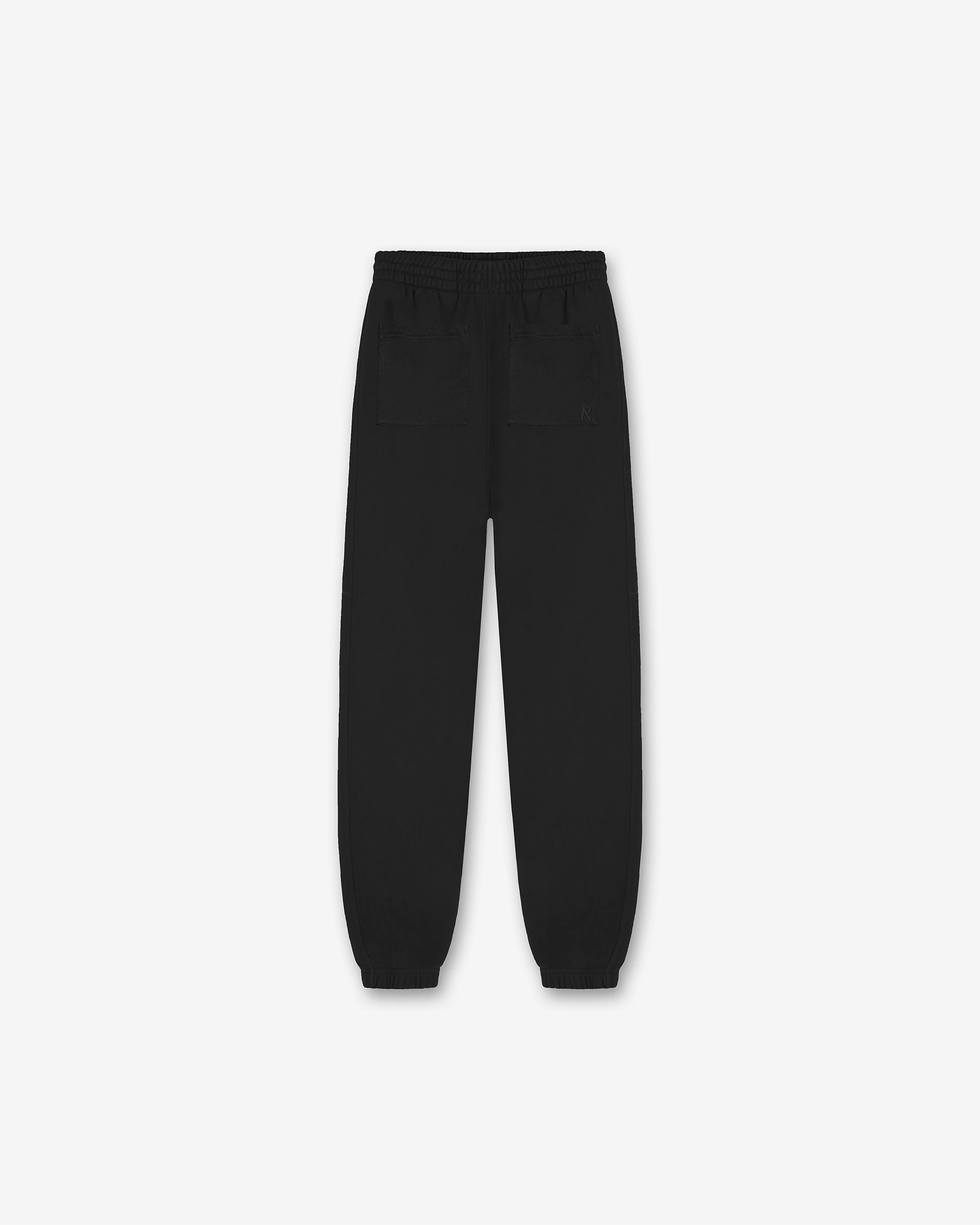 Initial Cuffed Sweatpant - Black Light Fit Wear Comfy Vibes