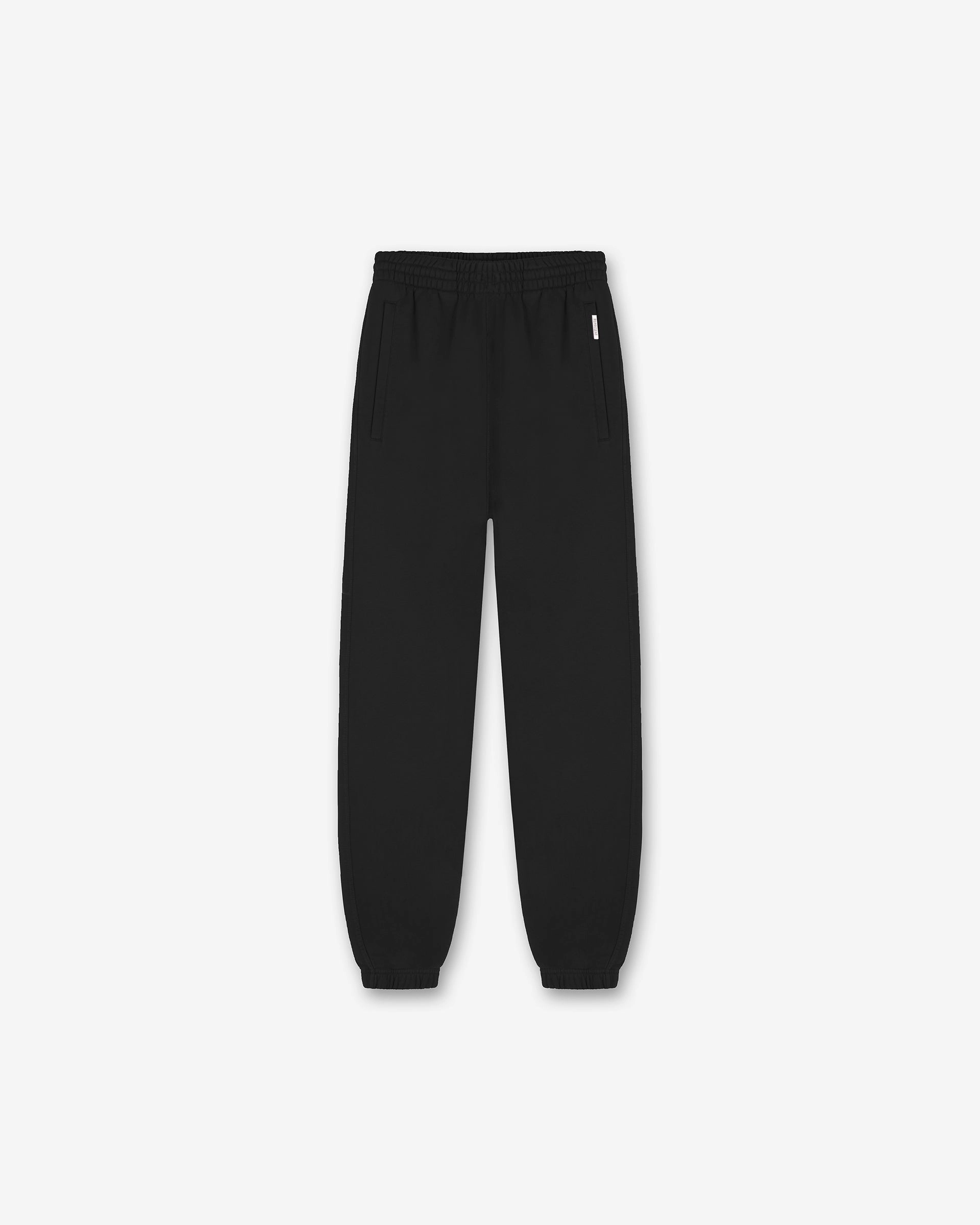 Initial Cuffed Sweatpant - Black Perfect Fit Wear