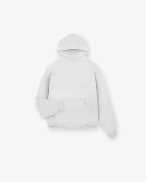 Initial Oversized Hoodie - Ice Grey Marl Casual Layers Roomy Design