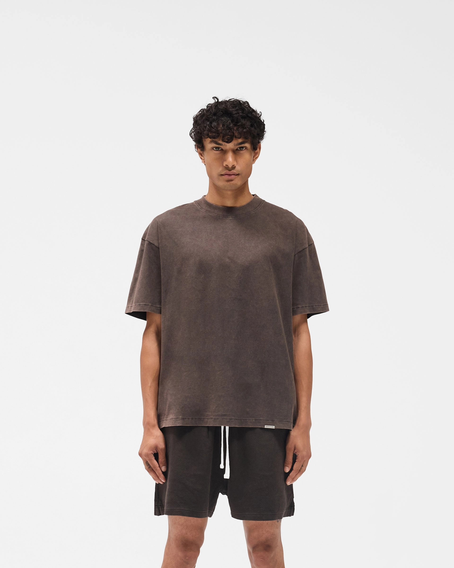 Initial Oversized T-Shirt - Coffee All-Purpose Comfort