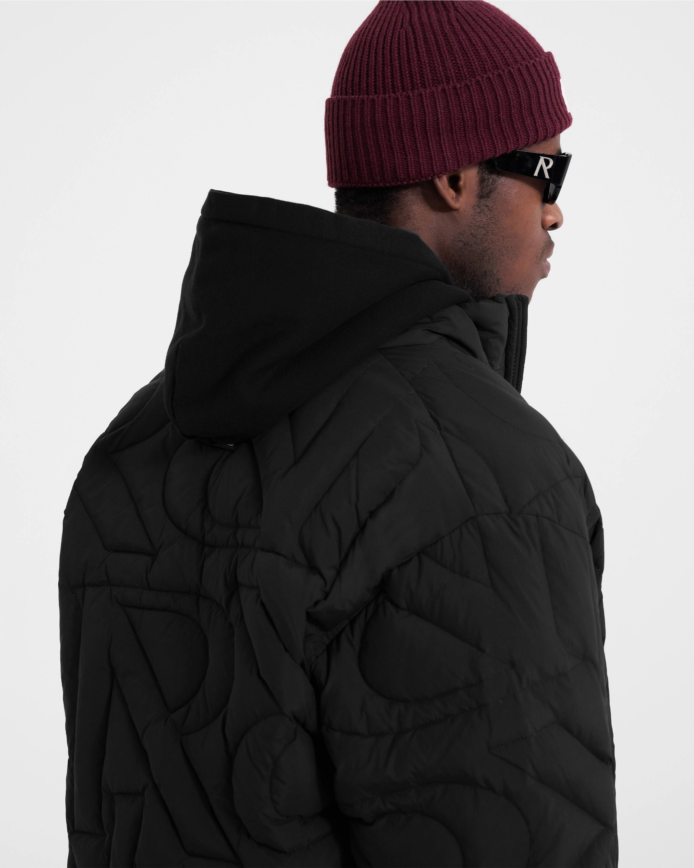 Initial Puffer Jacket - Black Light Outdoor Layer