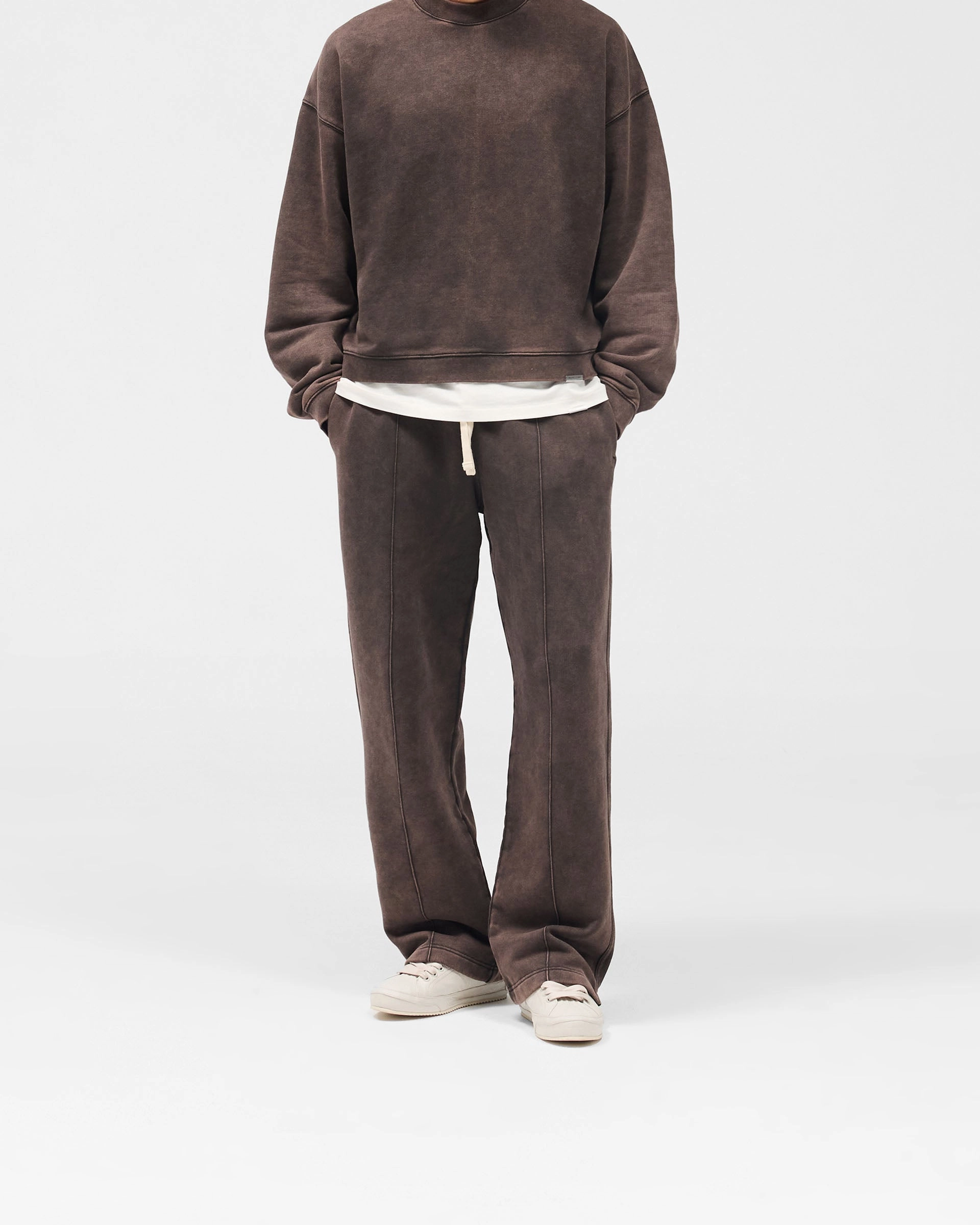 Initial Sweatpants - Coffee Stable Shape Durable Activewear