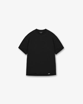 Initial T-Shirt - Black Layering Comfort Wear