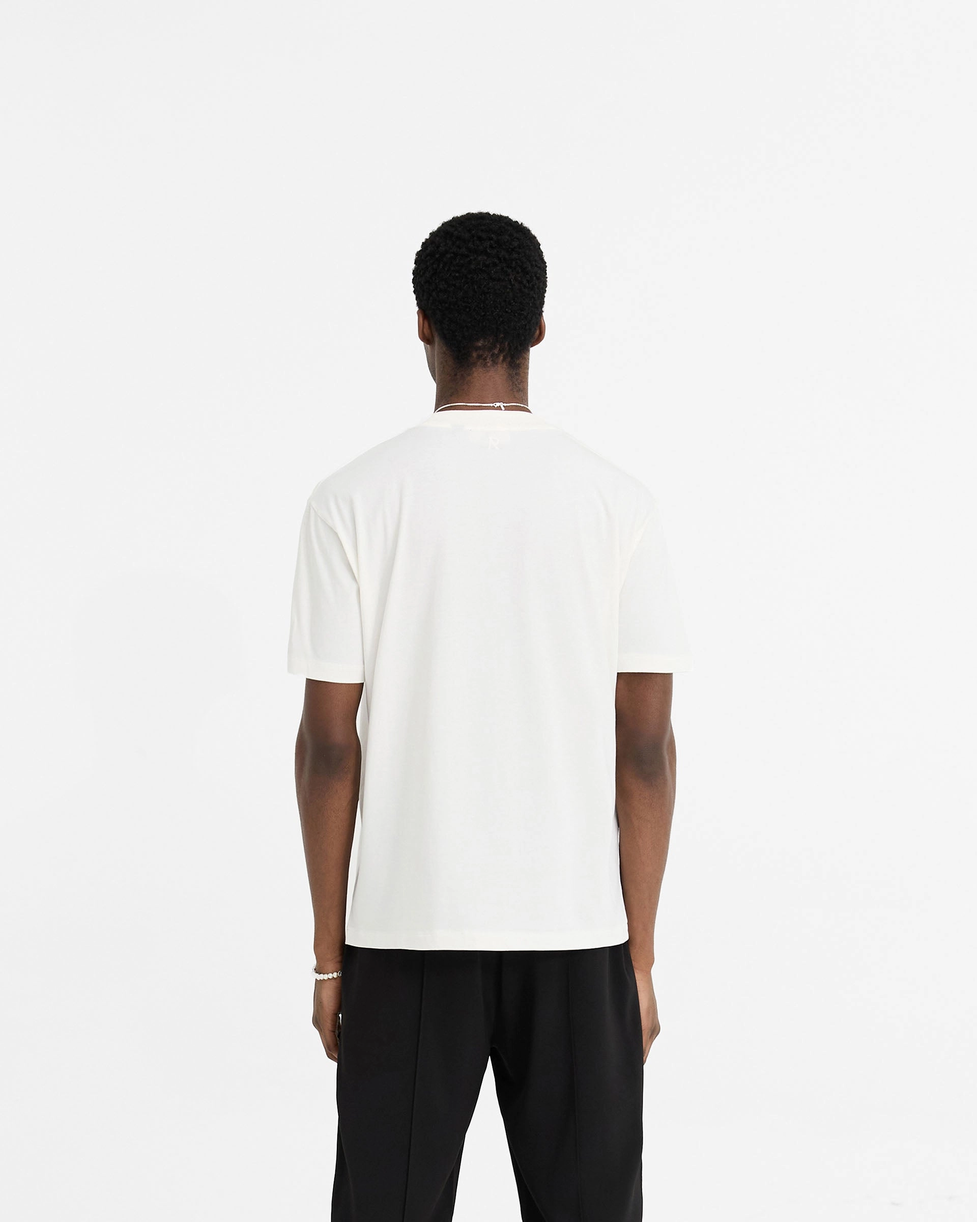 Initial T-Shirt - Flat White Daily Fashion