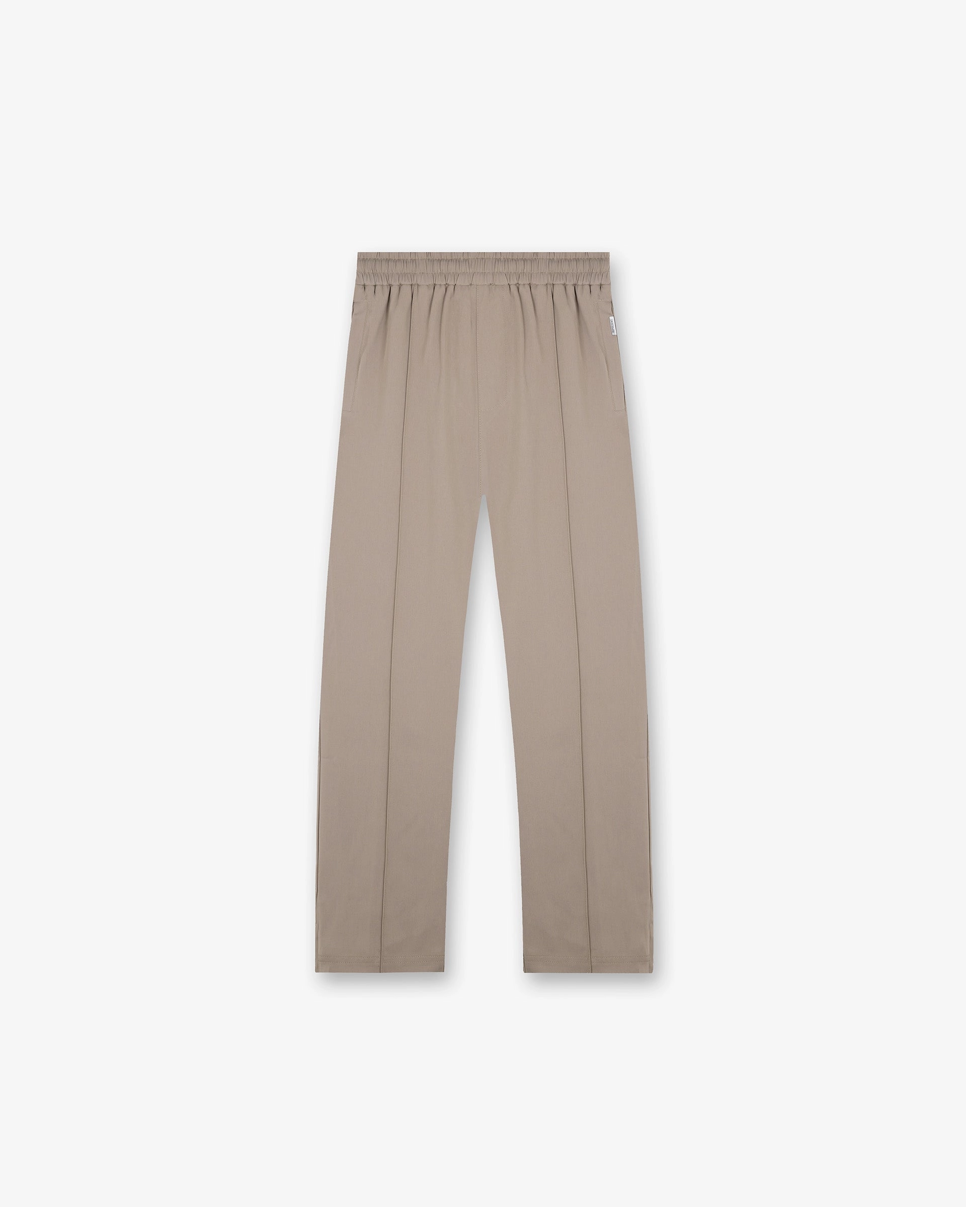Modern Waist Stretchable Waist Initial Track Pant - Dune