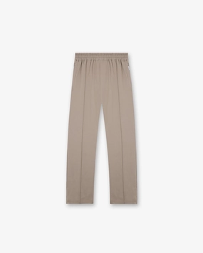 Modern Waist Stretchable Waist Initial Track Pant - Dune
