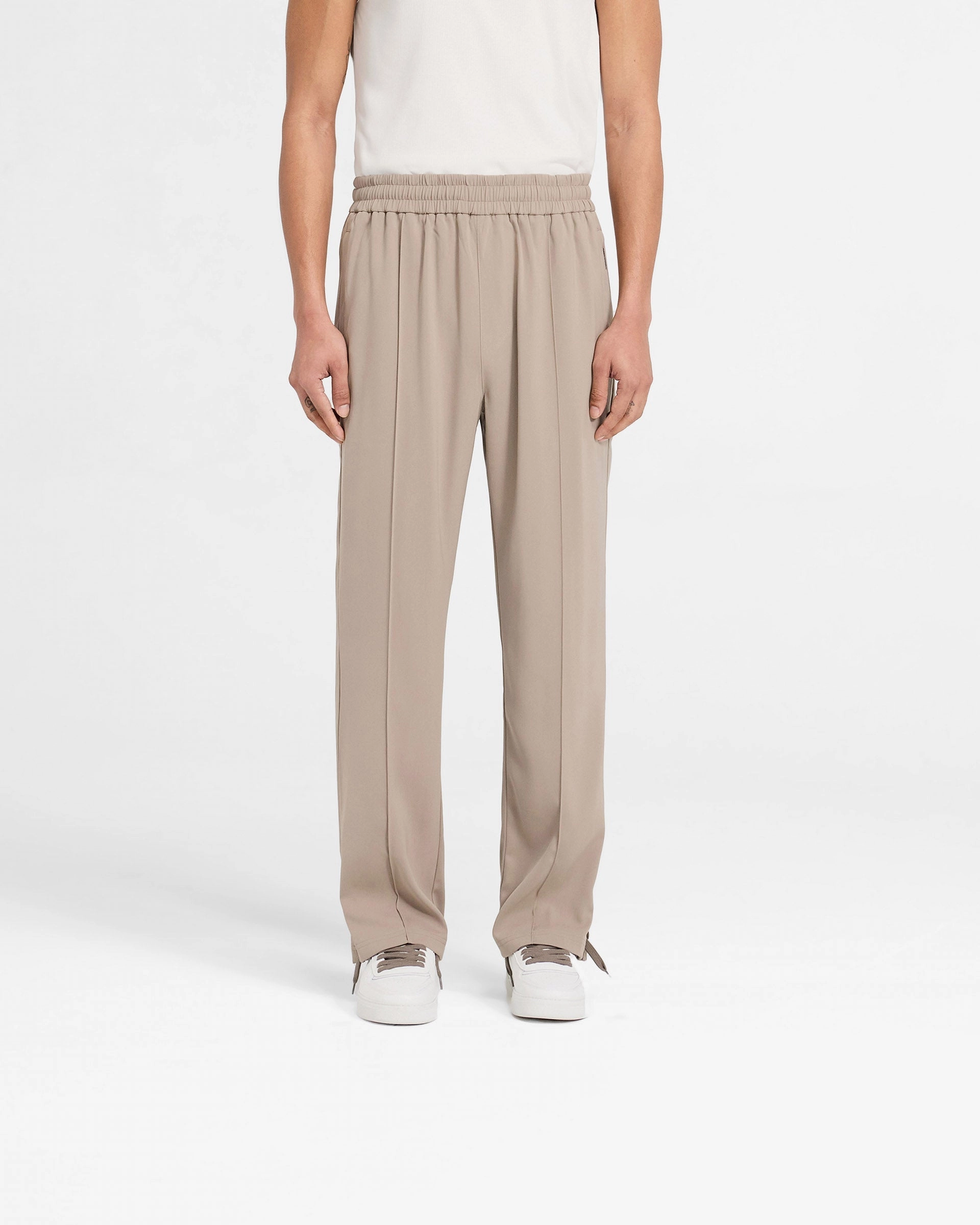 Non Binding Waist Initial Track Pant - Dune