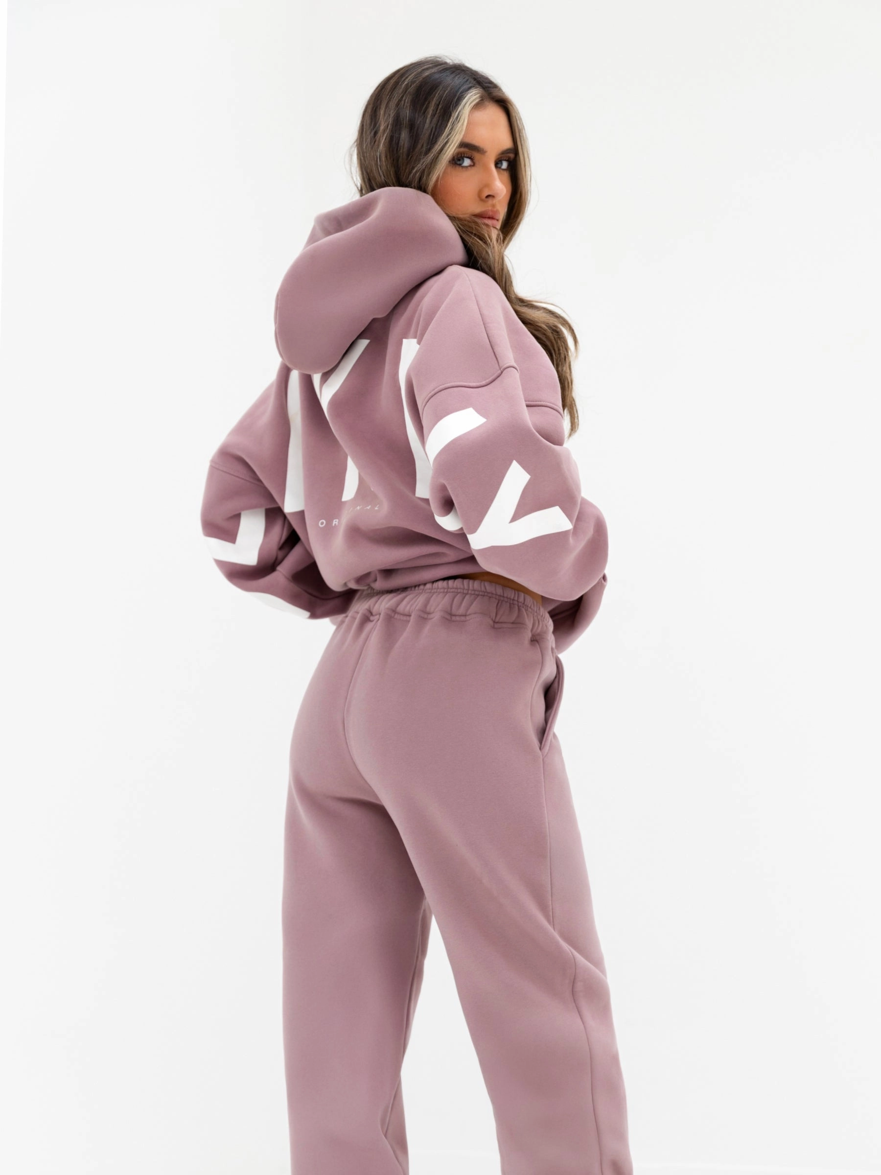 Trendy Comfort Isabel Sweatpants - Dusty Pink