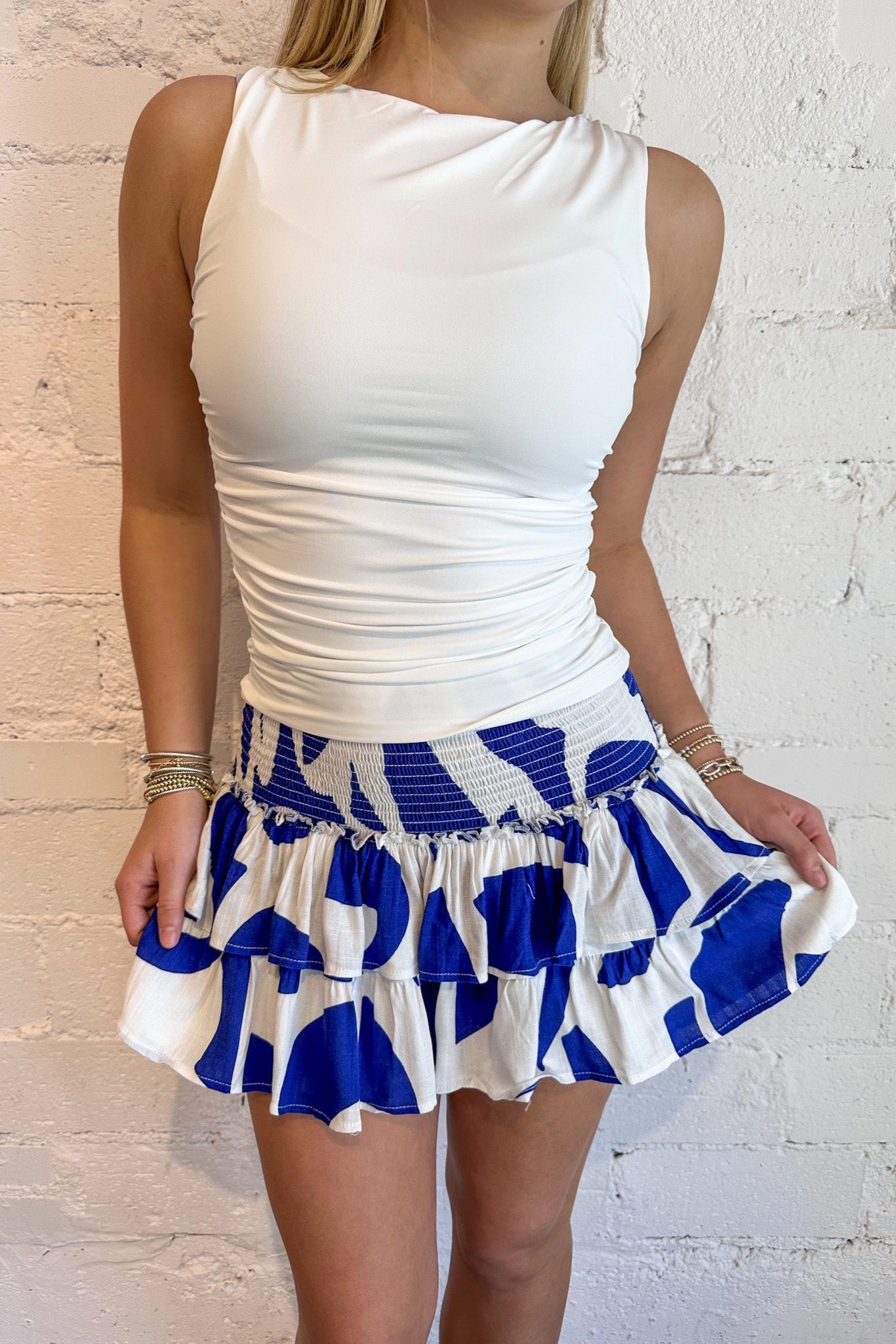 dancewear Seamless Comfort Island Layered Mini Skirt