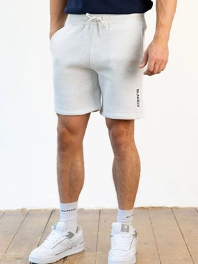 Italic Linear Relaxed Jogger Shorts - Marl White water sports clothing