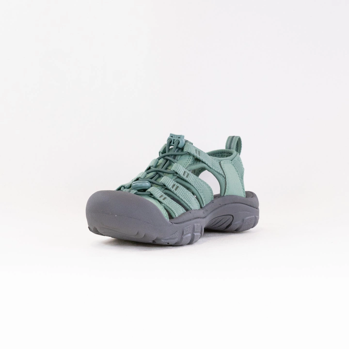 Adjustable Walking Shoes Non Marking Tread KEEN Newport H2 (Women's) - Granite Green