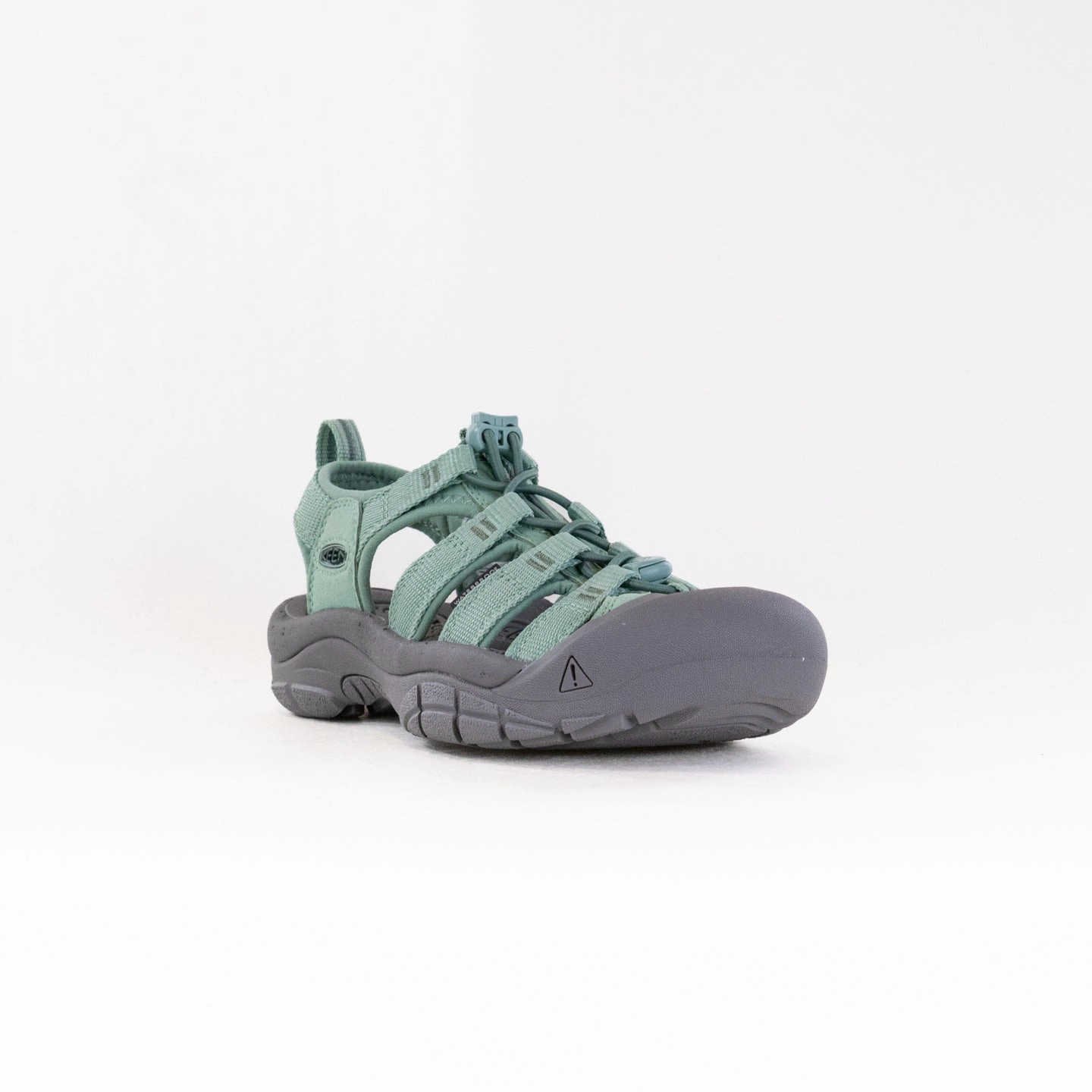 Recycled Plastic Construction Seamless lining KEEN Newport H2 (Women's) - Granite Green