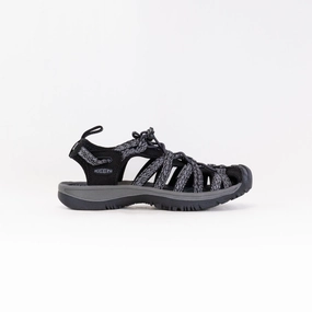 KEEN Whisper (Women's) - Black/Steel Grey Retro