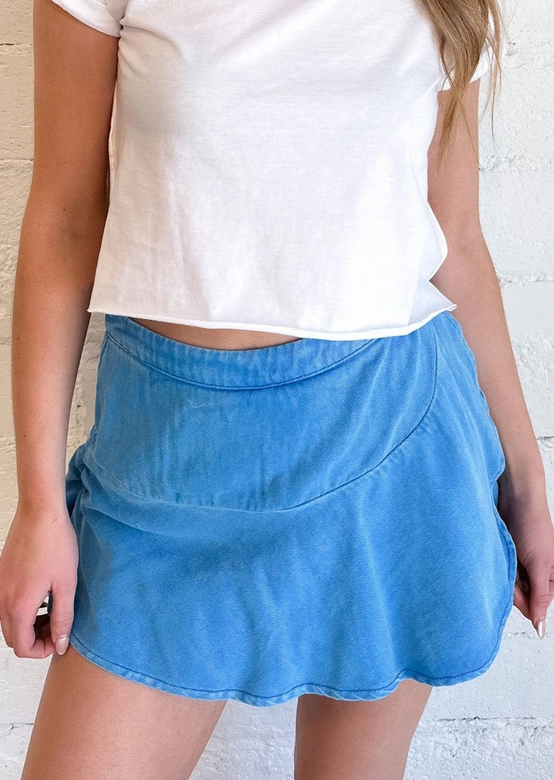 Stretch waistband Kennedy Mini Skort