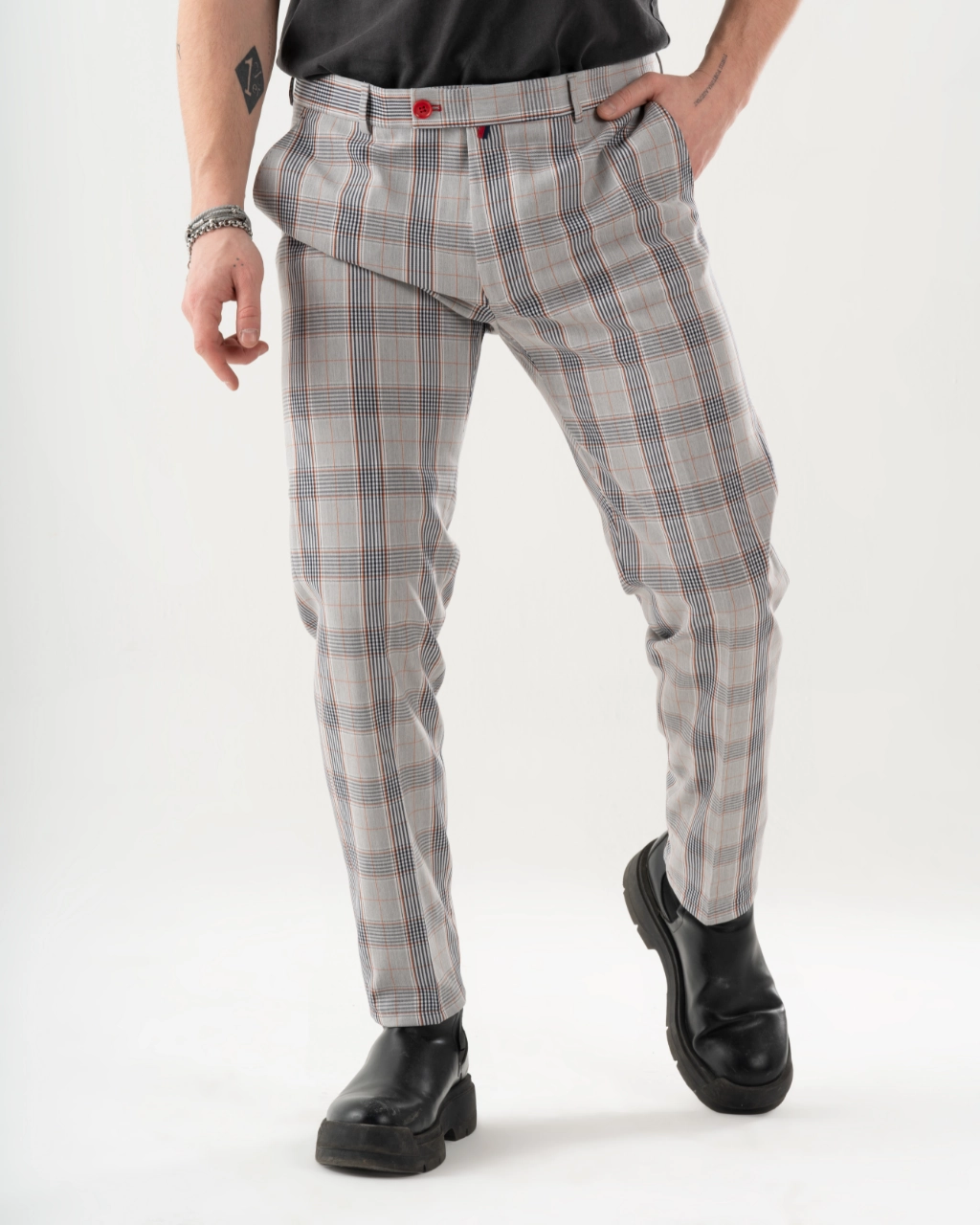 KIKR PANTS Utility Pockets Cozy Lining