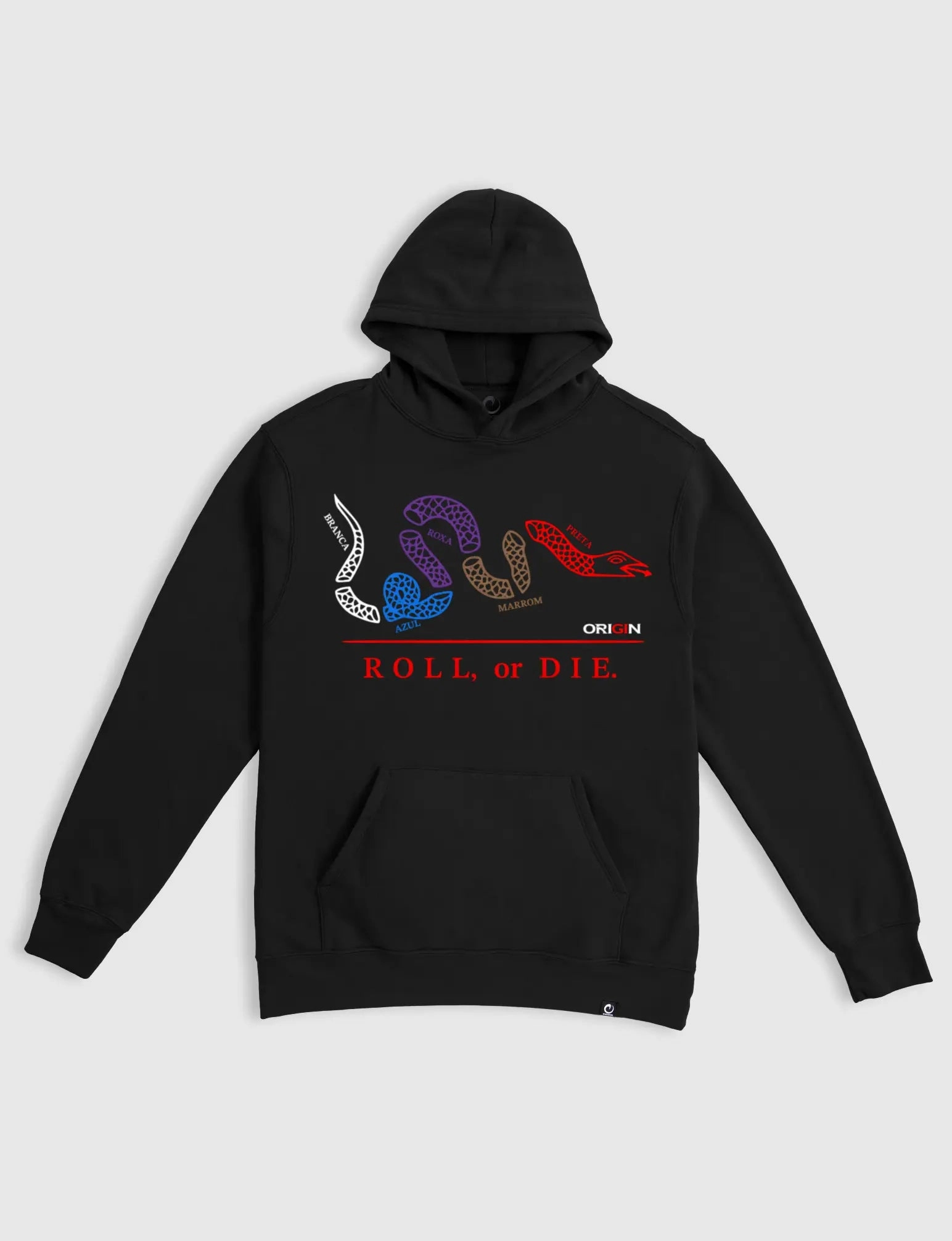 KILO LITE HOODIE - ROLL OR DIE GRAPHIC All Day Wear Scratch Resistant Zippers