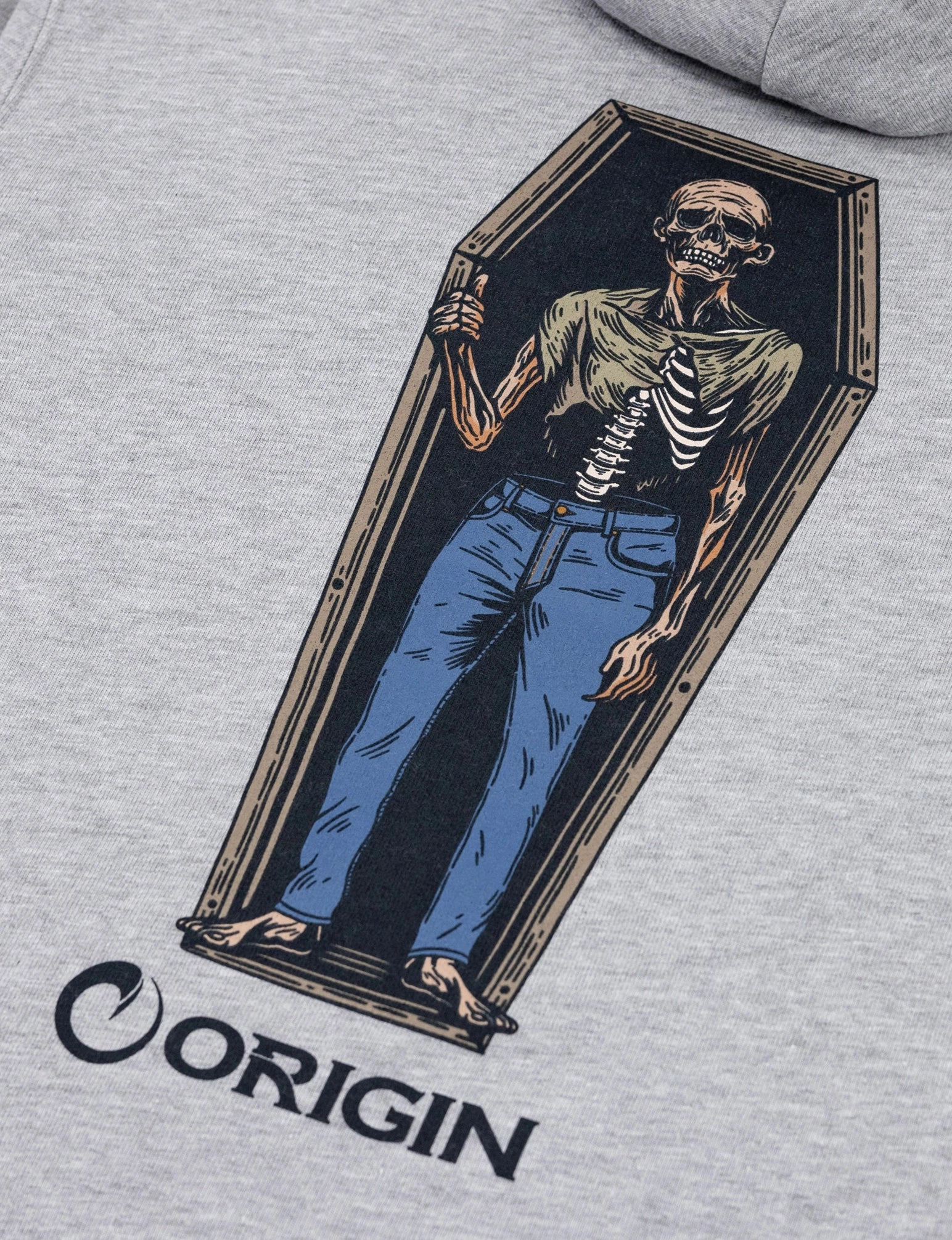 Minimal Daily Fit Warm Lining KILO LITE HOODIE DIE WITH YOUR JEANS ON GRAPHIC