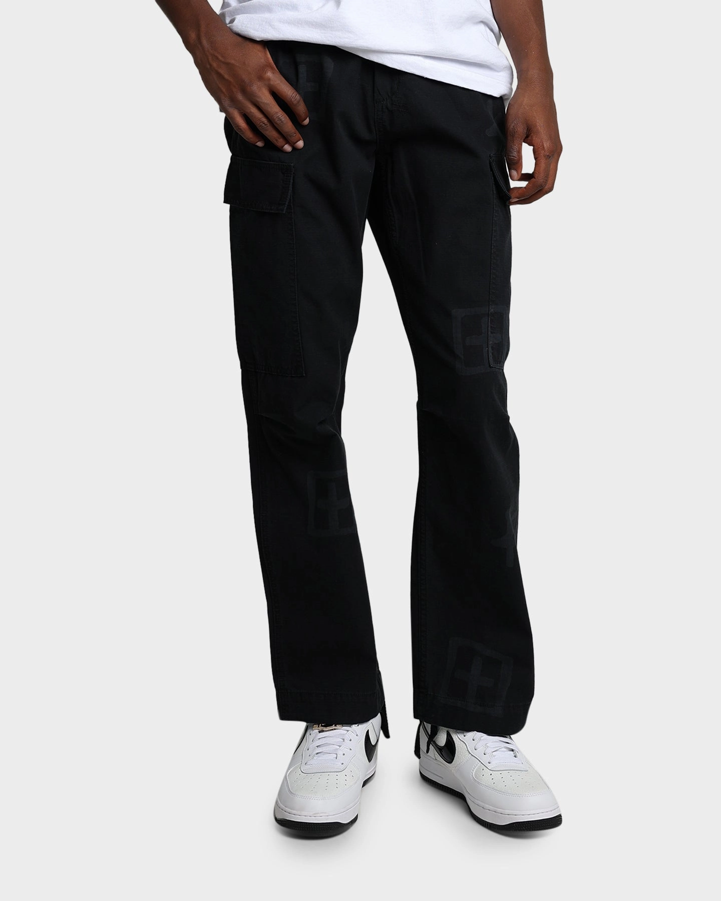 Ksubi Fugitive Cargo Pants Kash Box Black Casual Performance Fit