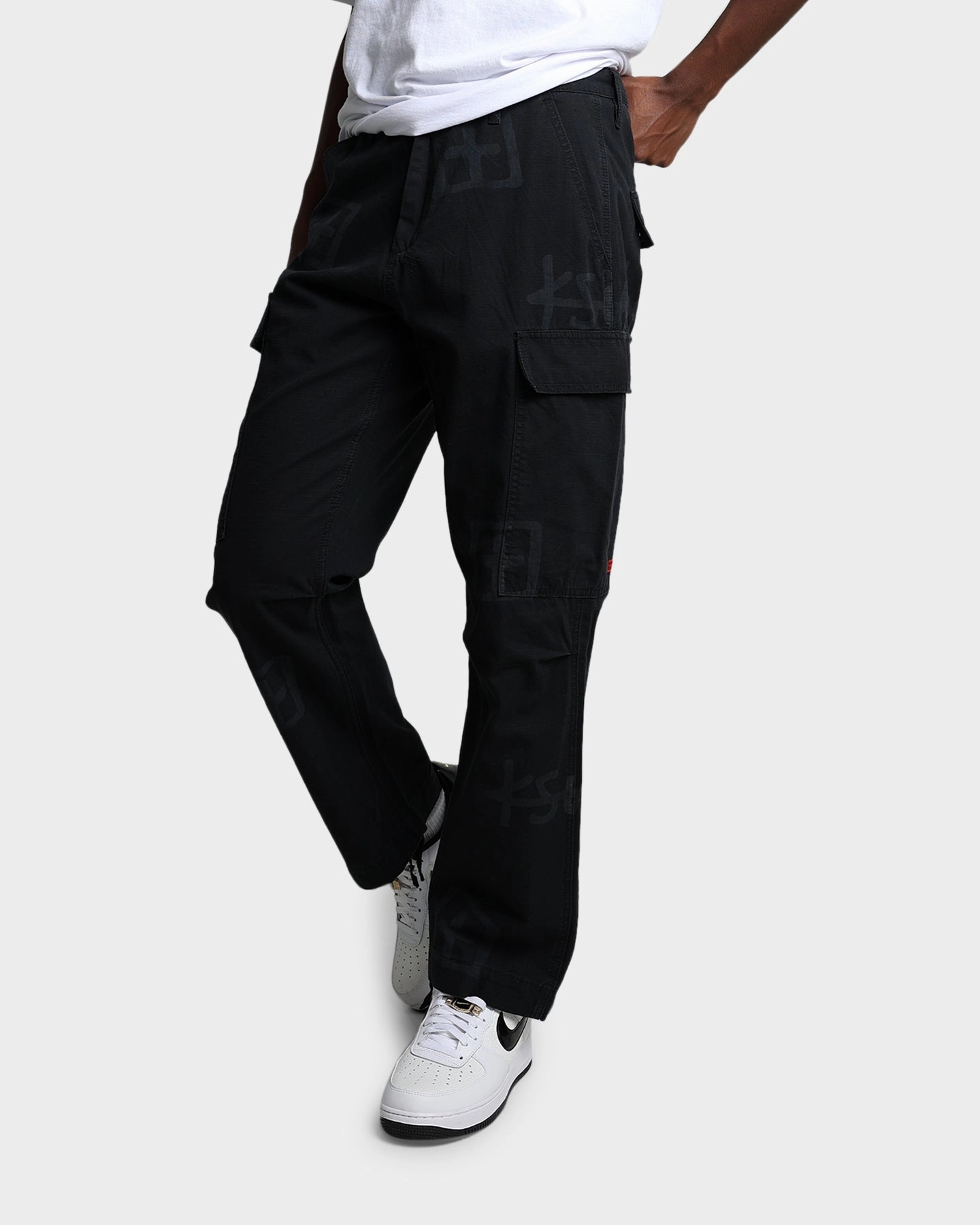 Ultimate Wear No Tag Ksubi Fugitive Cargo Pants Kash Box Black