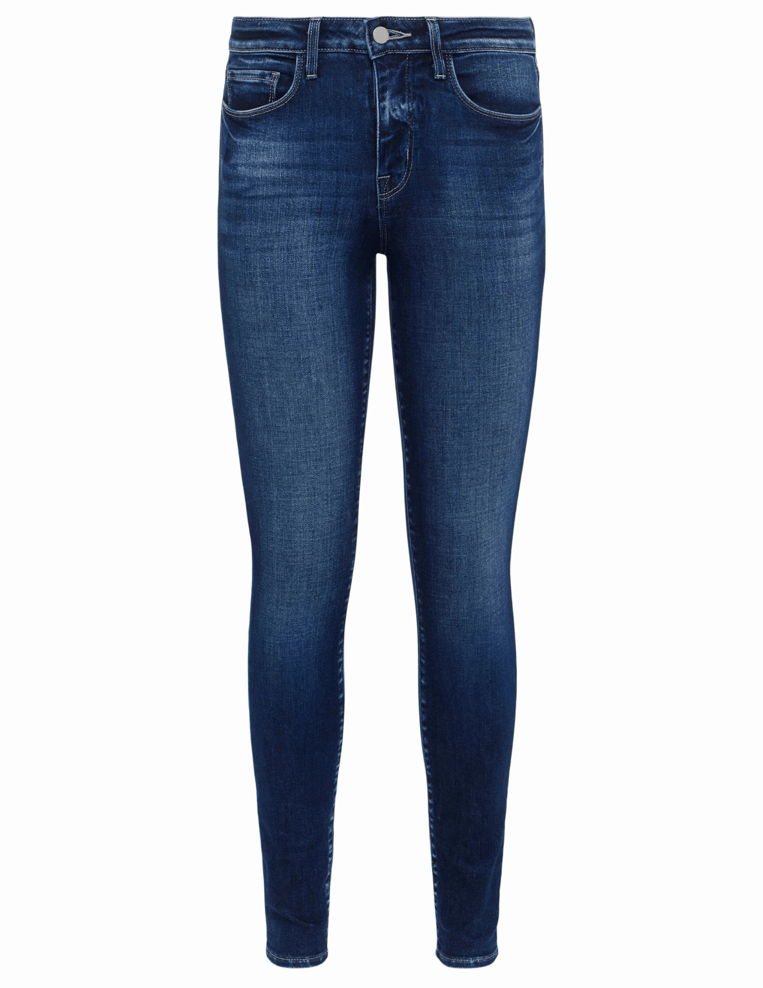 Selvedge Detailing Comfy Touch L'AGENCE Marguerite High Rise Jean in Lavelle