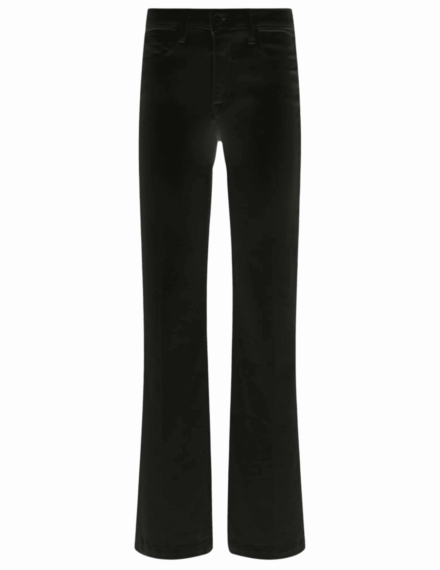 Winter Warmth Minimalist L??AGENCE Scottie High Rise Wide Leg Jeans in Black