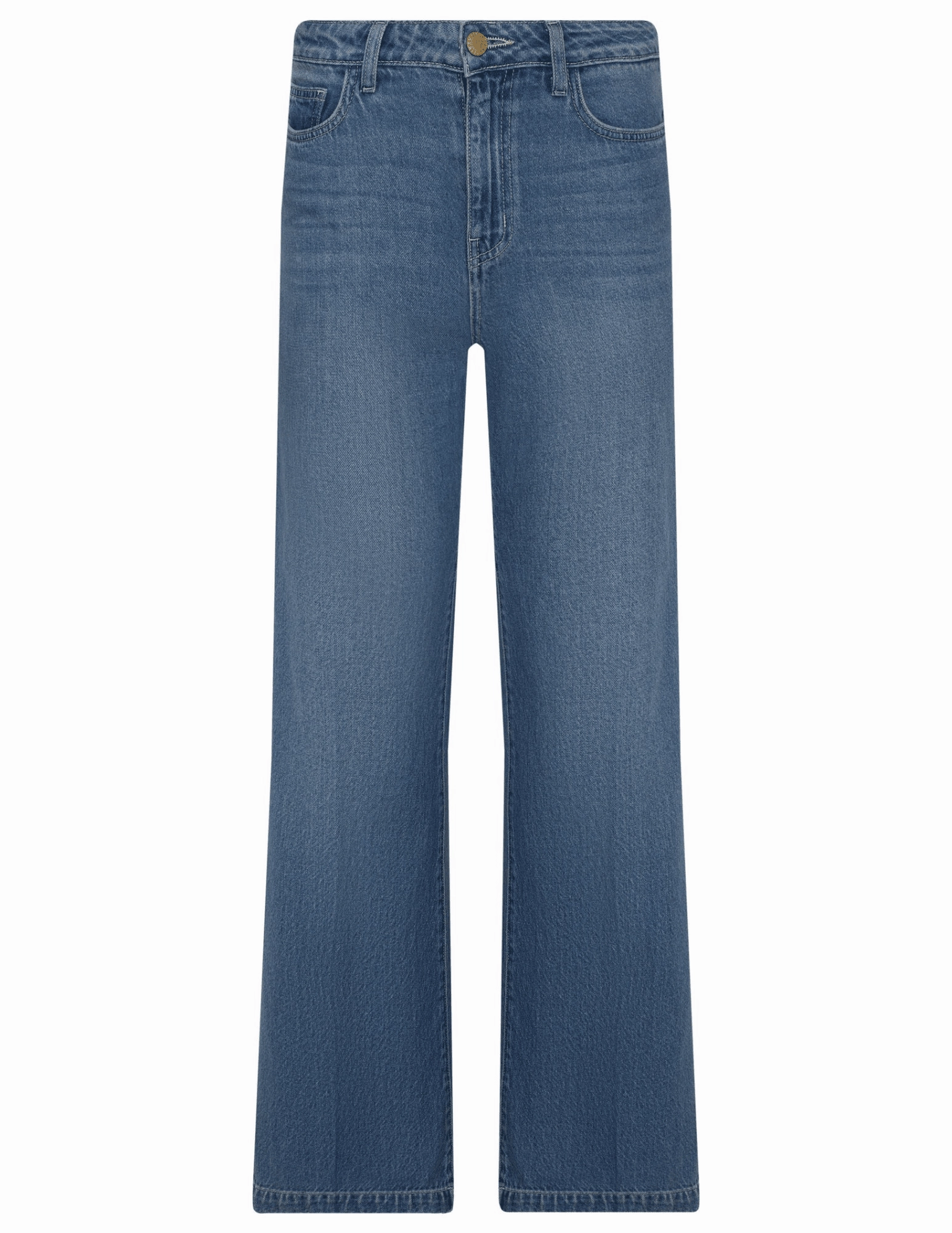 City Walk Smooth L??AGENCE Scottie High Rise Wide Leg Jeans in Fargo