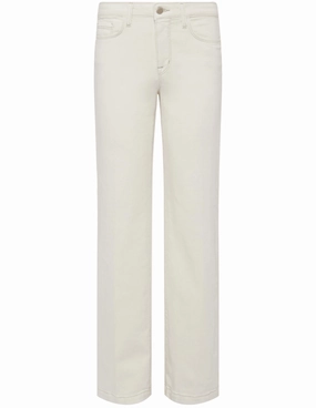 L??AGENCE Scottie High Rise Wide Leg Jeans In Macadamia Go To Piece