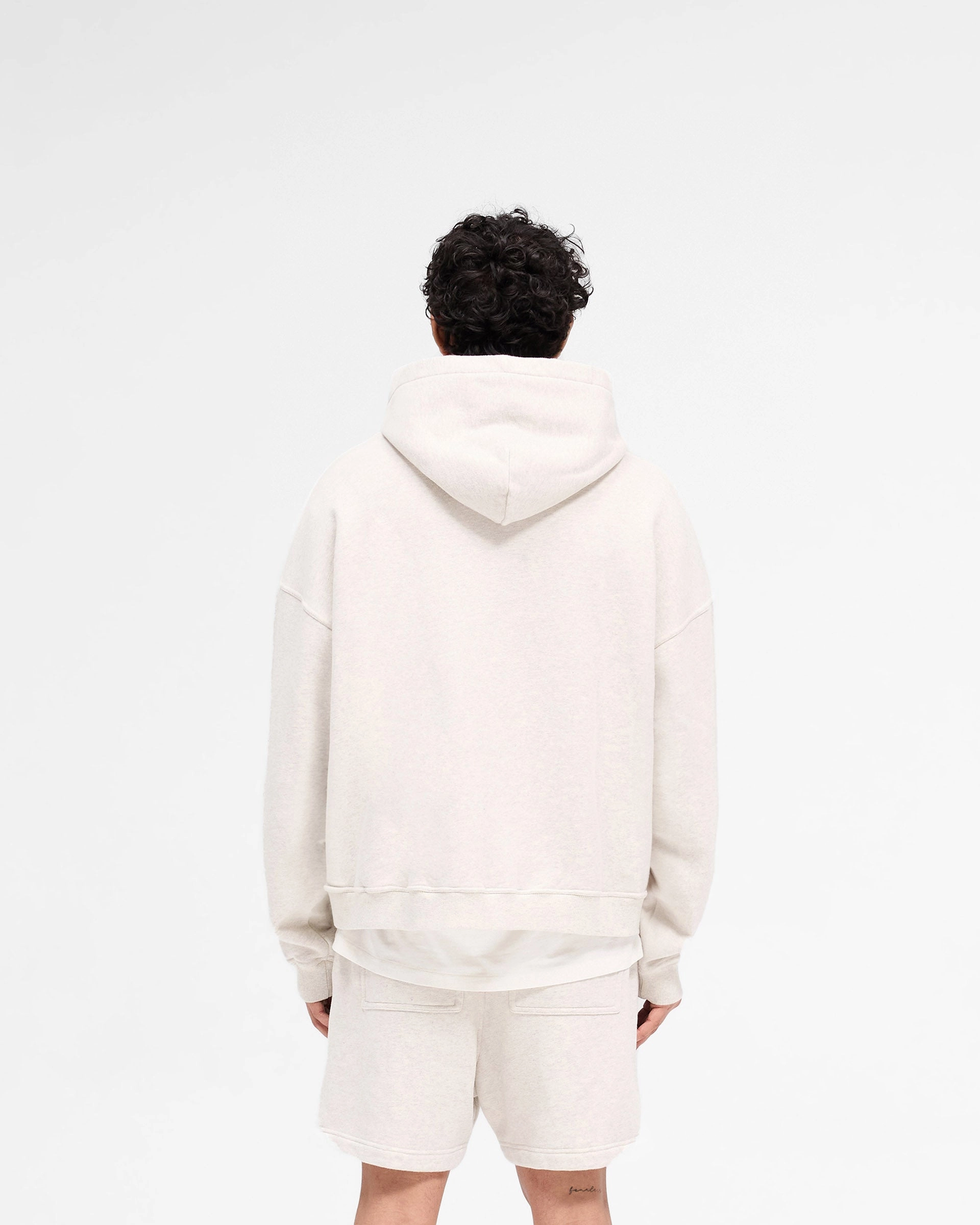 Rep Applique Hoodie - Cream Marl Freelancer Uniform Performance Wear