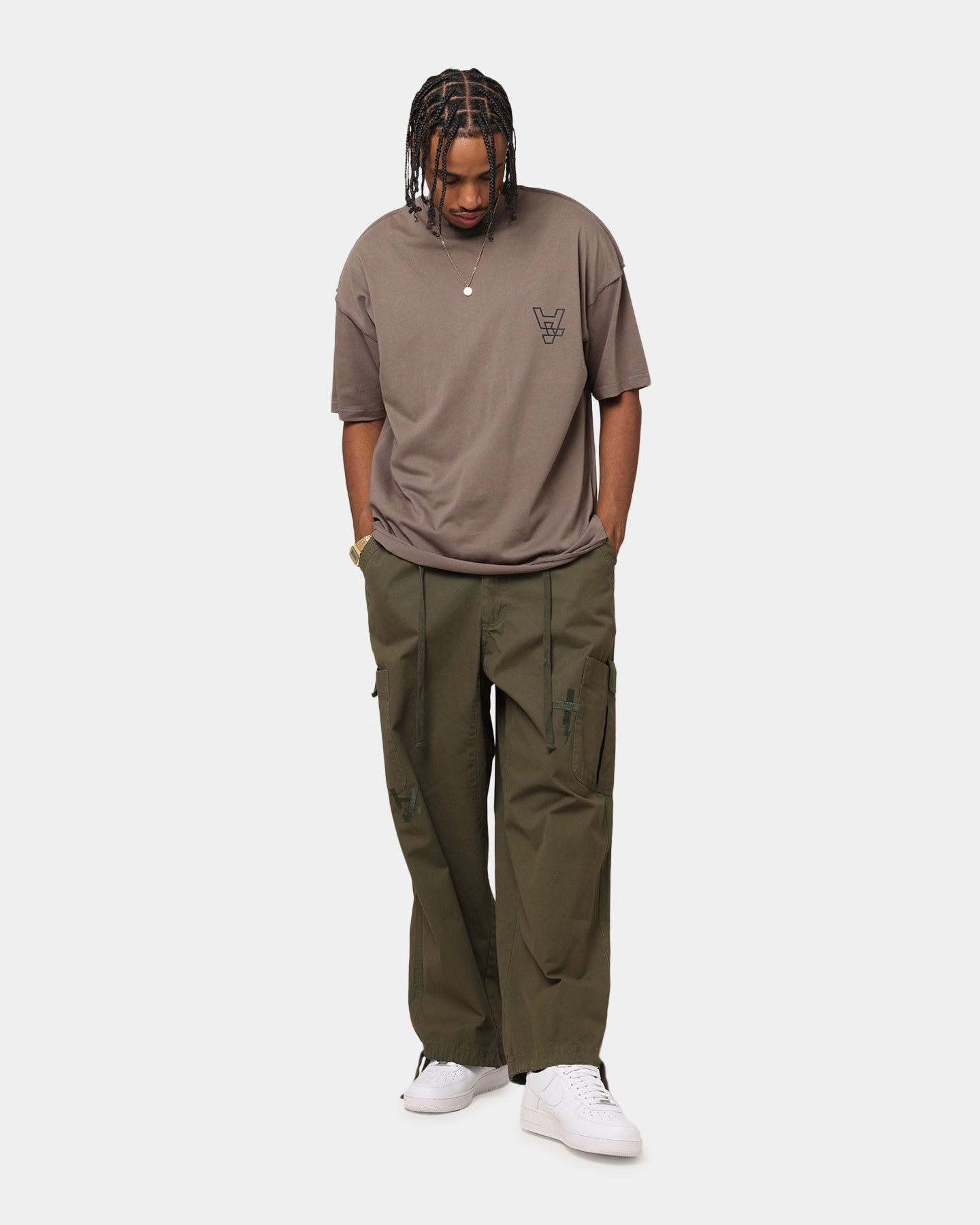 The Anti Order XY Aesthetic Non Seam T-Shirt Vintage Brown simple design EcoCertified Textile